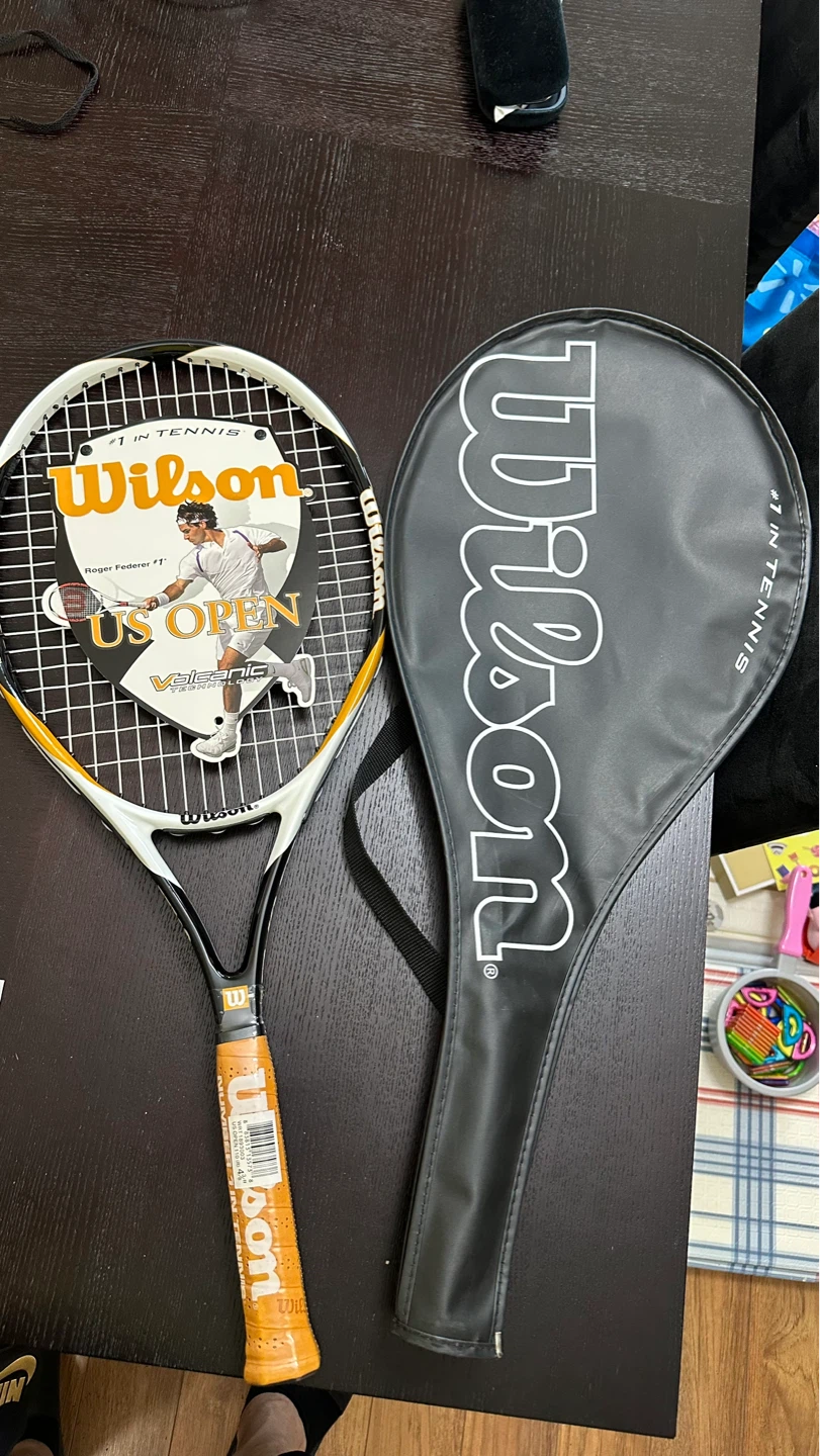 Wilson Roger Federer US Open Tennis Racquet with Cover