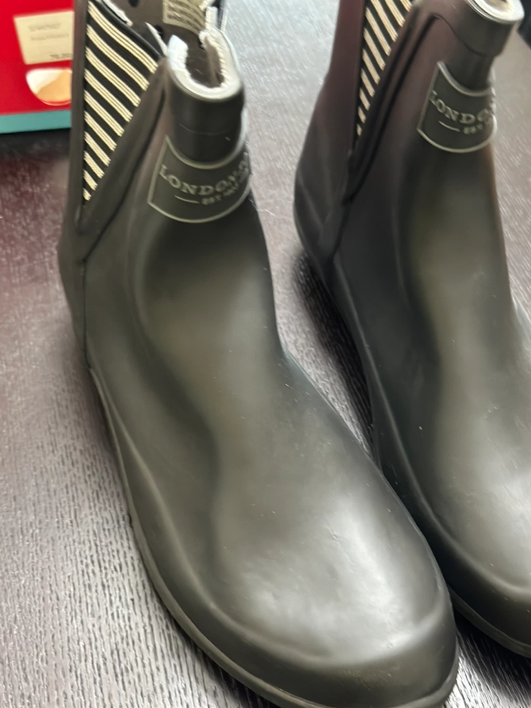 London Fog Ankle Rain Boots