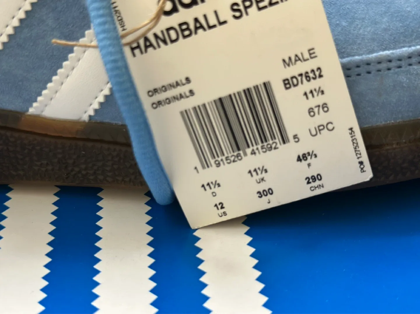 Adidas Handball Spezial Light Blue Sneakers