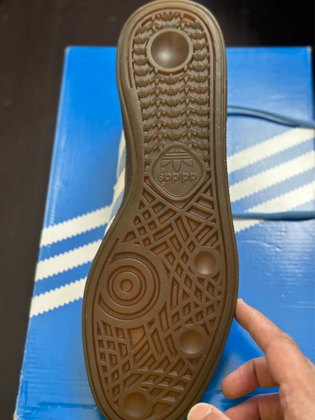 Adidas Handball Spezial Light Blue Sneakers - photo 3