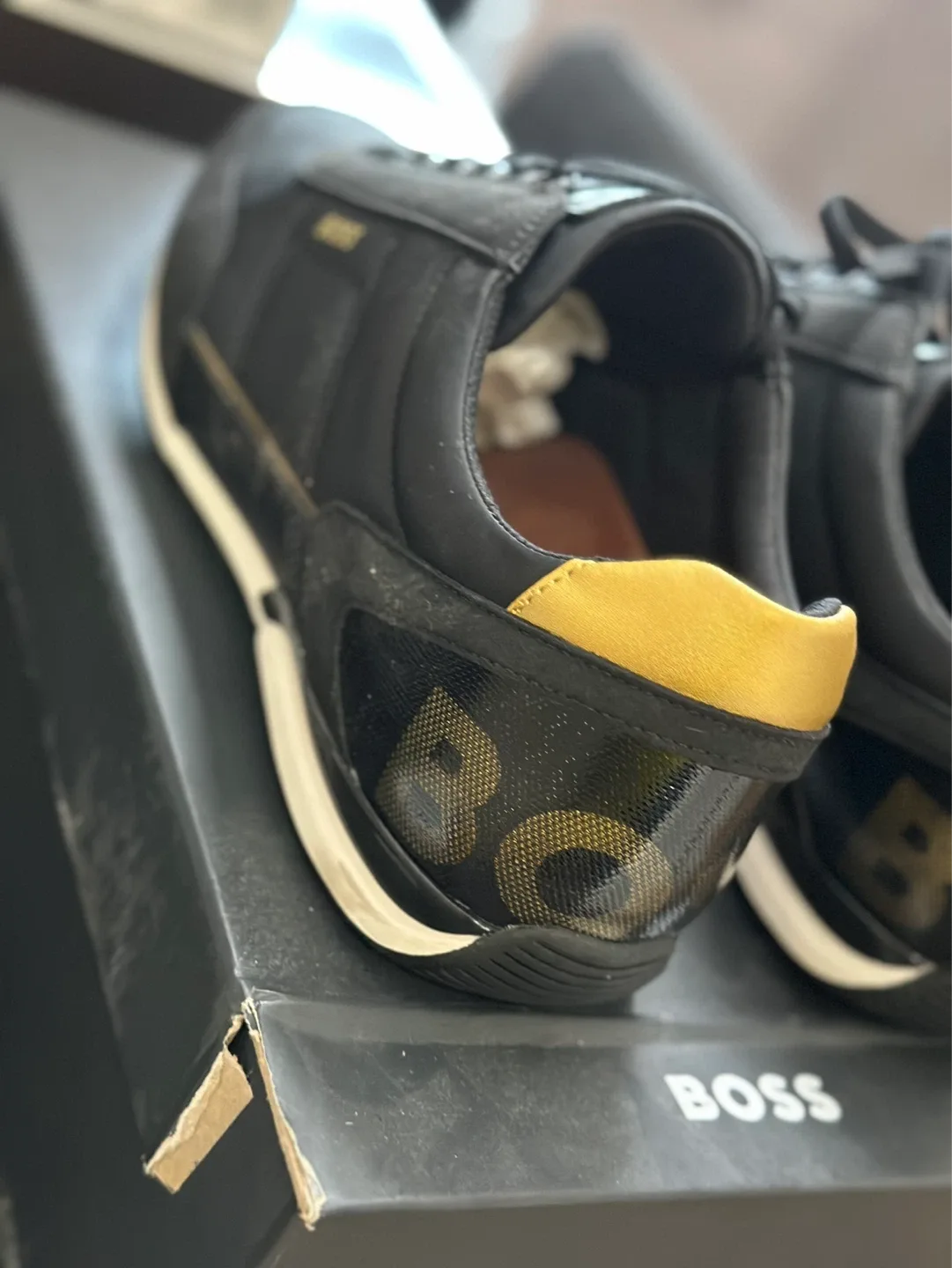 BOSS Saturn Low Top Sneakers Black - photo 2