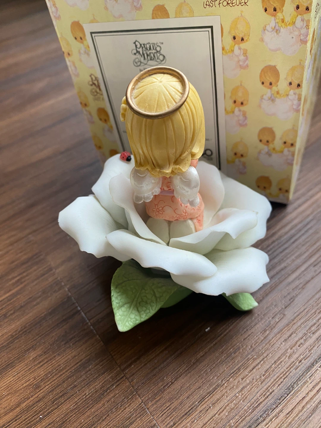 Precious Moments "White Rose of Spirit" Angel Figurine ⚽️ - photo 4