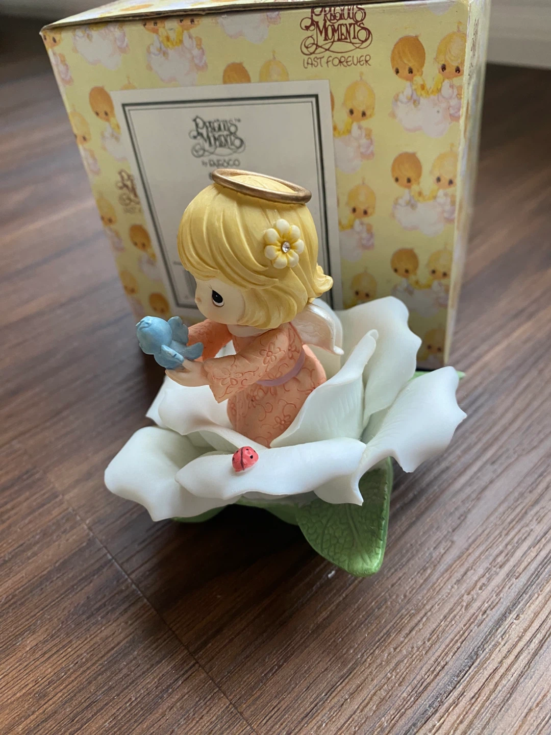 Precious Moments "White Rose of Spirit" Angel Figurine ⚽️ - photo 3