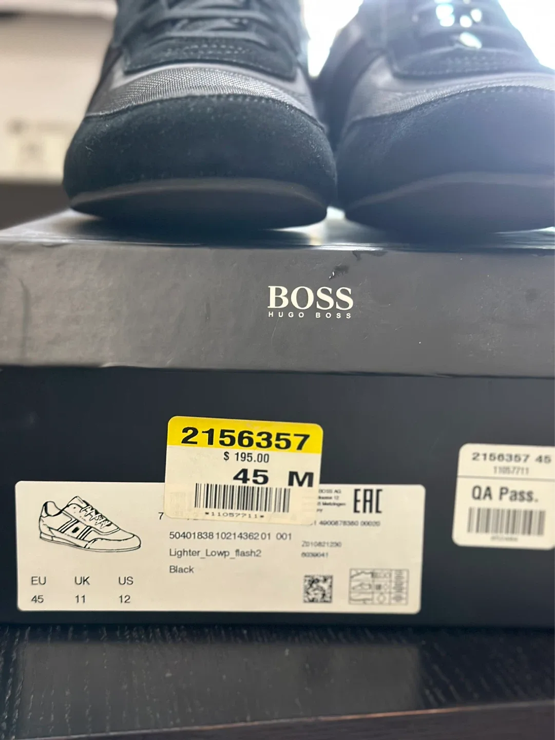 BOSS Hugo Boss Black Sneakers