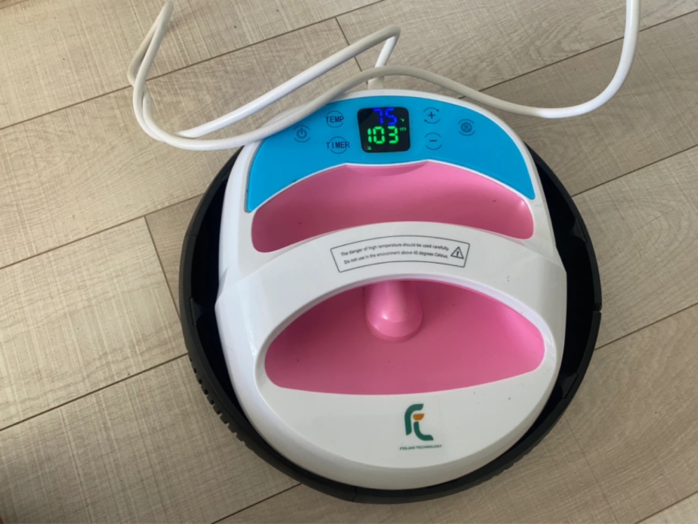 Heat press and iron