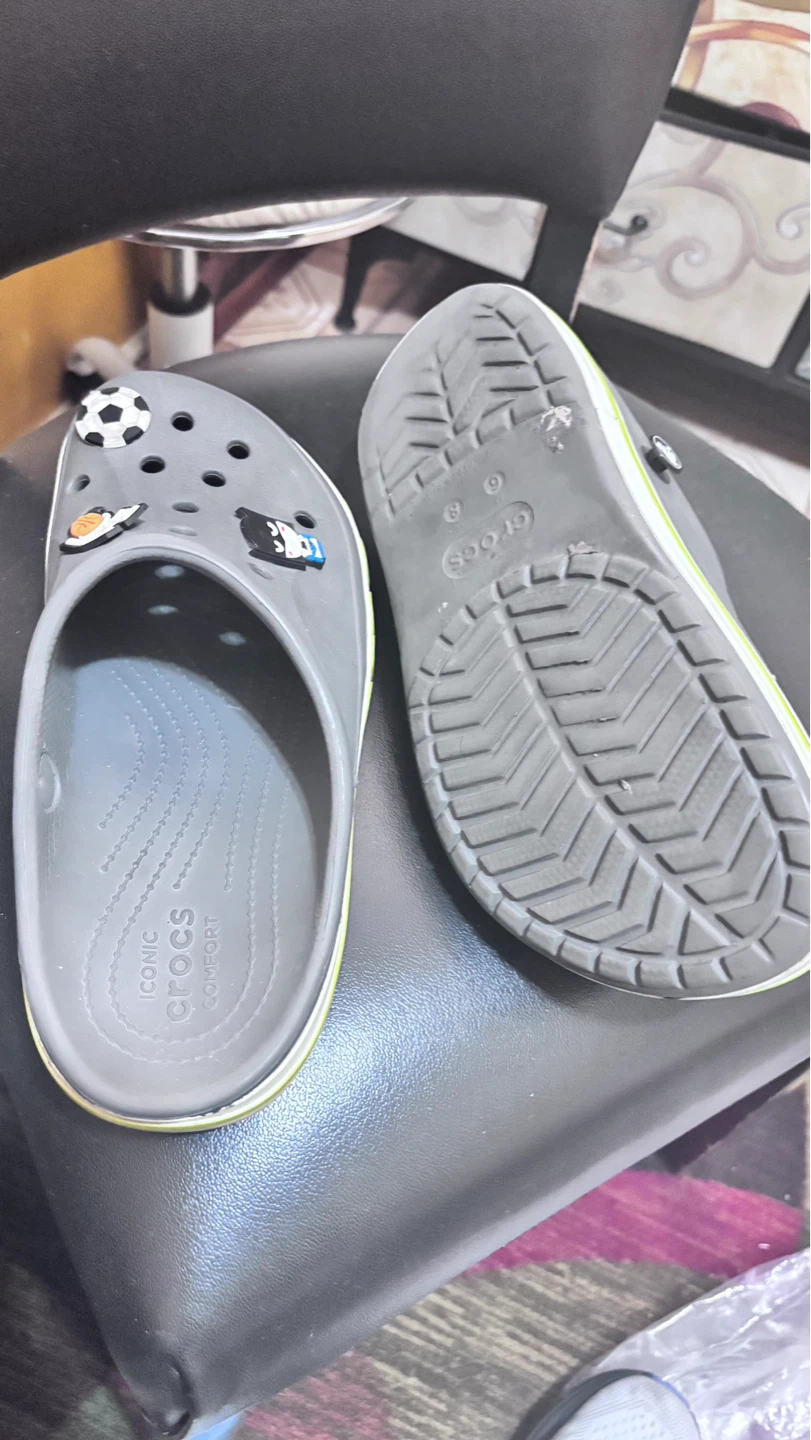 Crocs Clogs with Charms - Gray - photo 2
