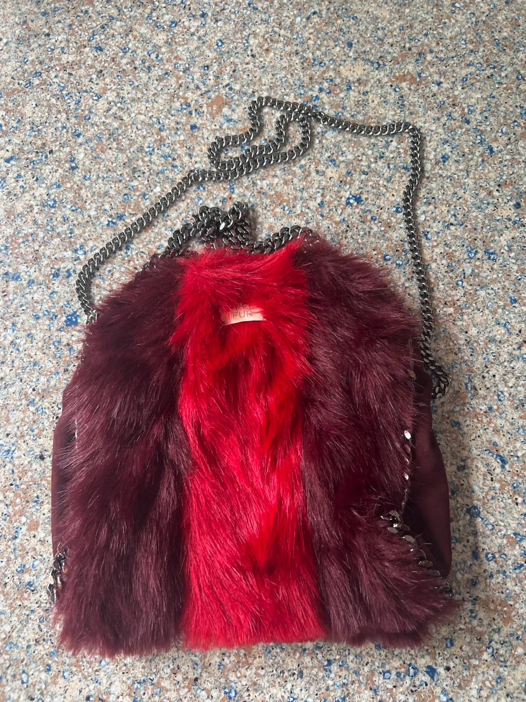 ⚽️Original and authentic Stella McCartney fur Bag