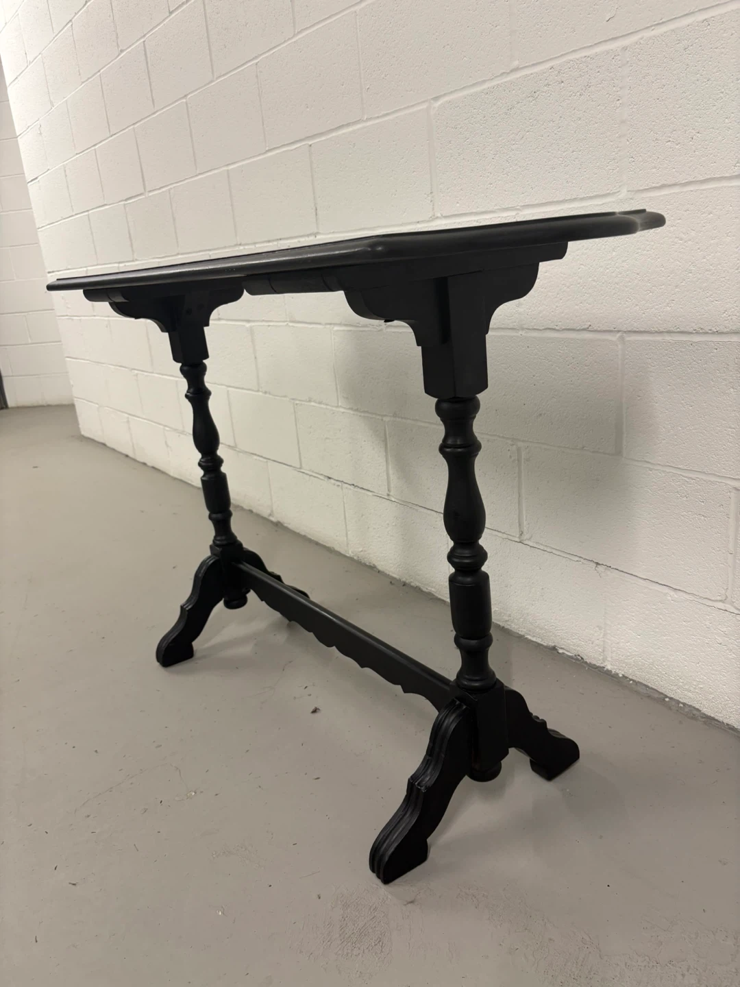 Black Console Table - photo 2