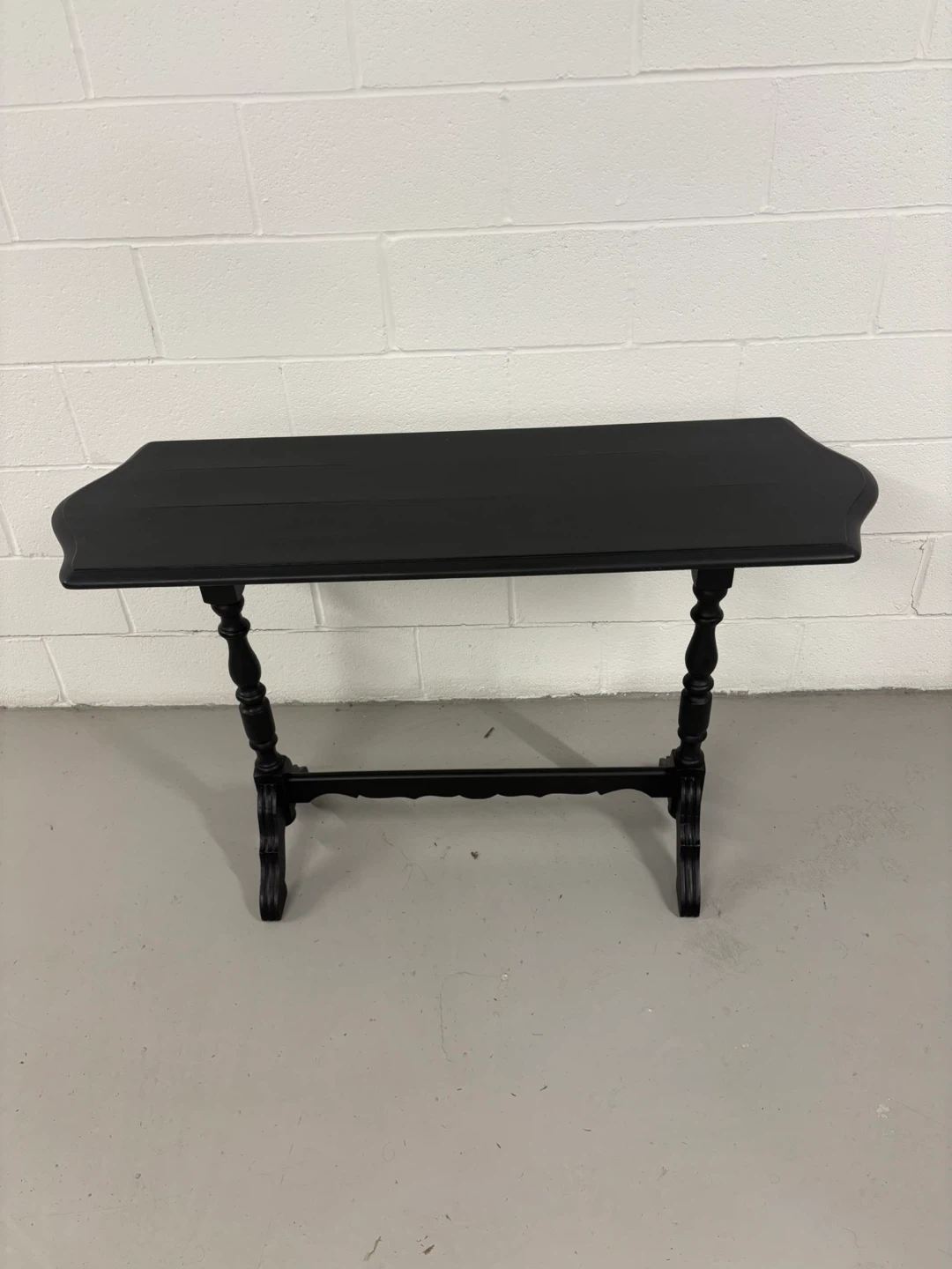 Black Console Table - photo 3