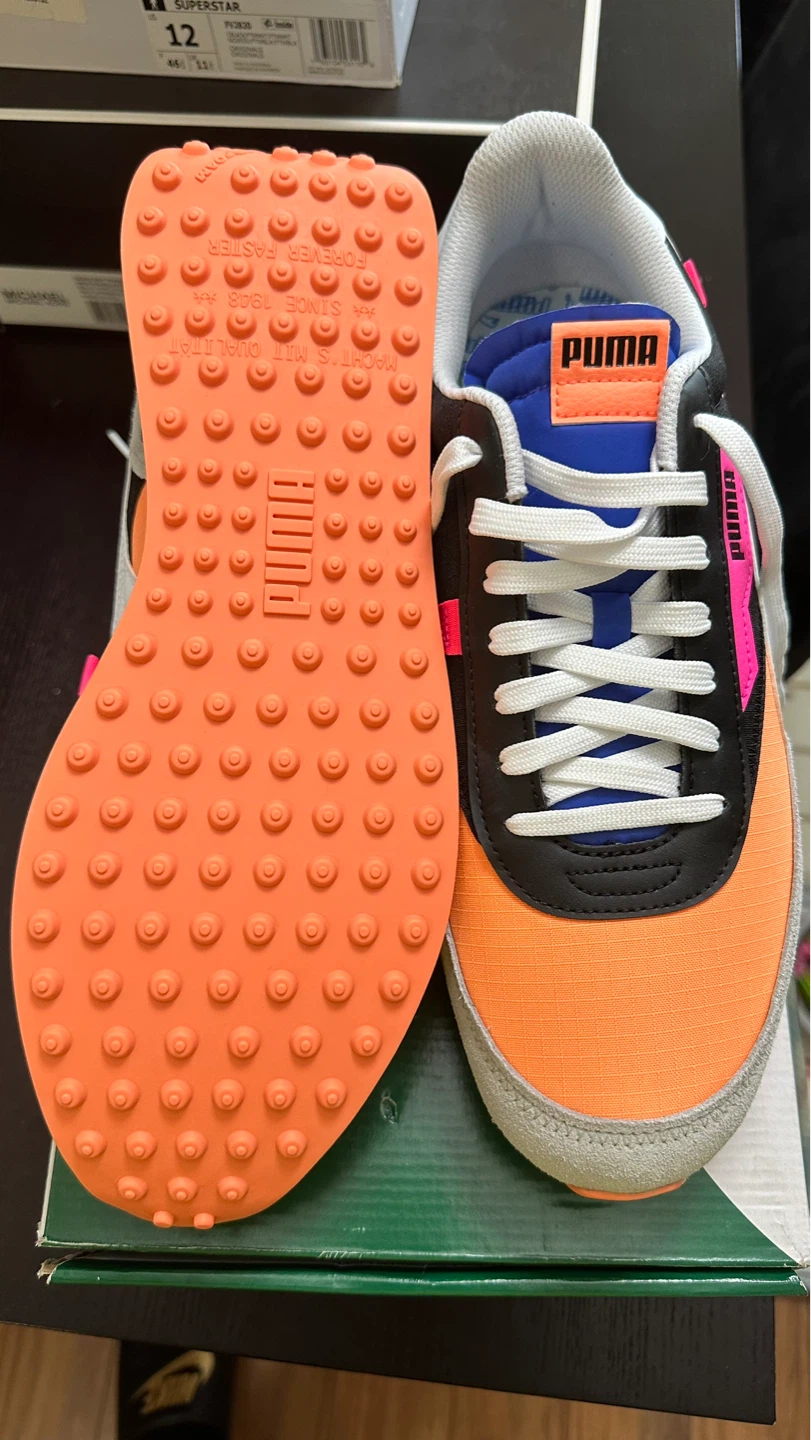 Puma Future Rider Play On Orange Sneakers