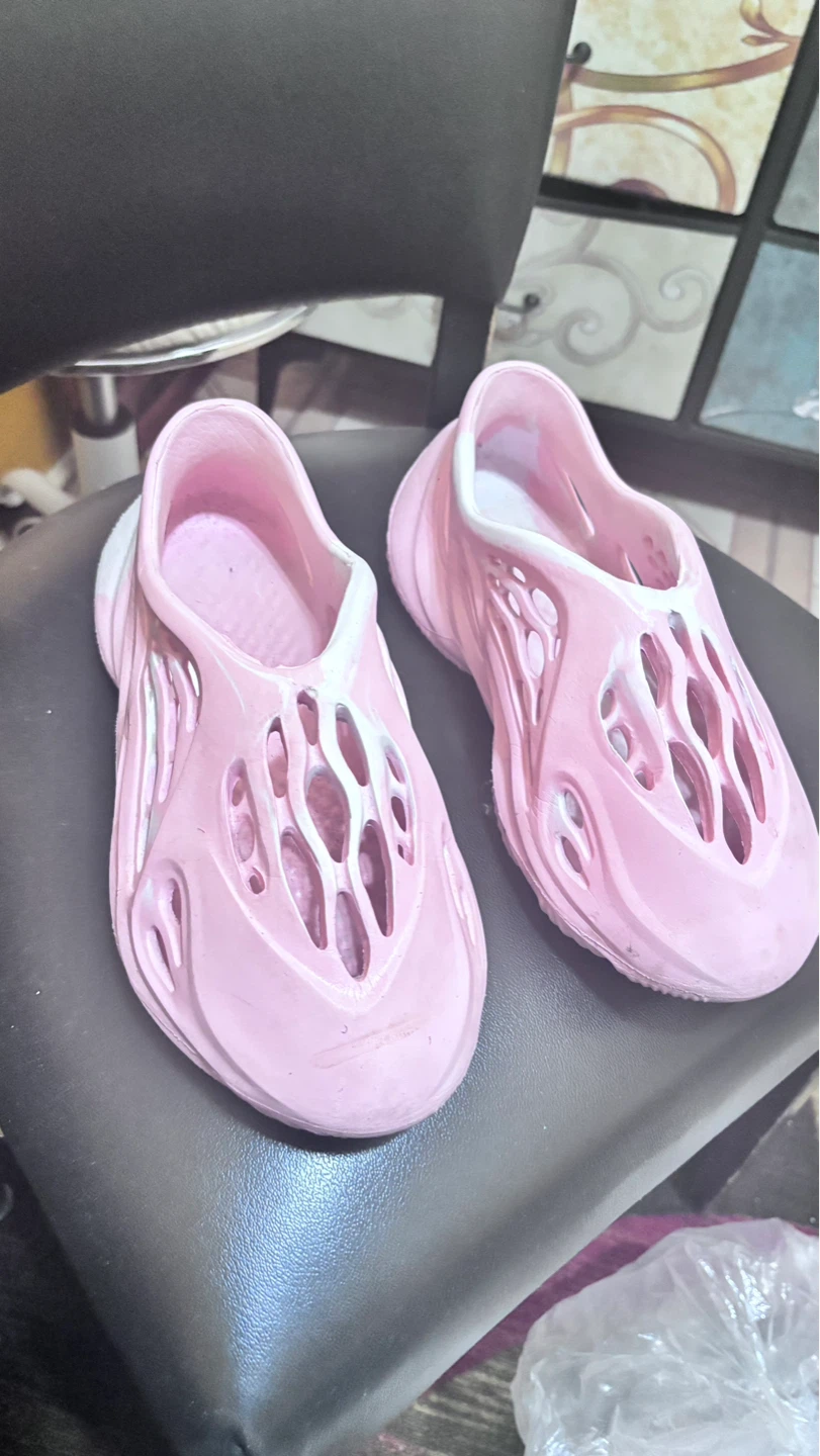 Pink Foam Clog Sandals