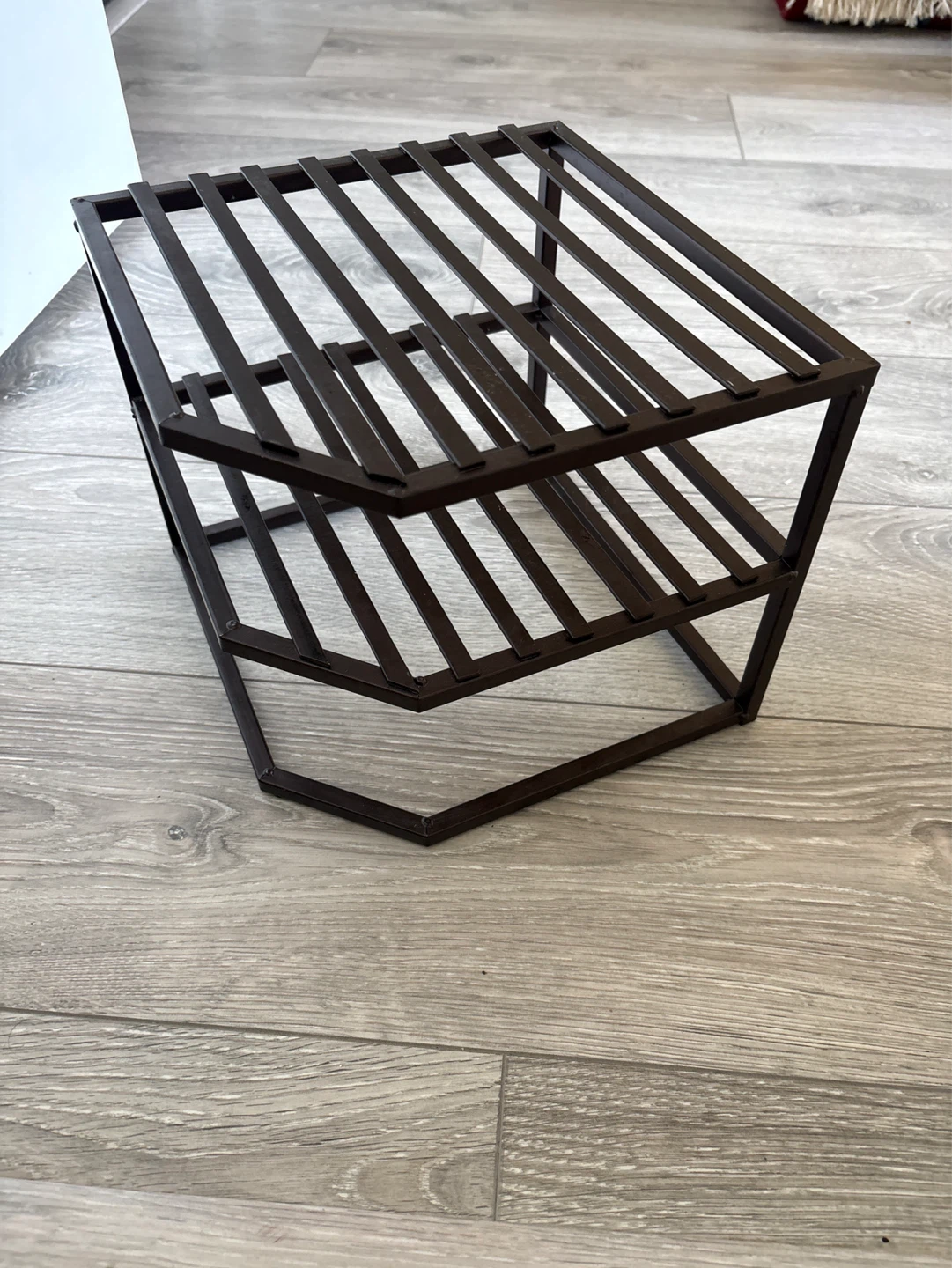 2-Tier Metal Storage Shelf - photo 2