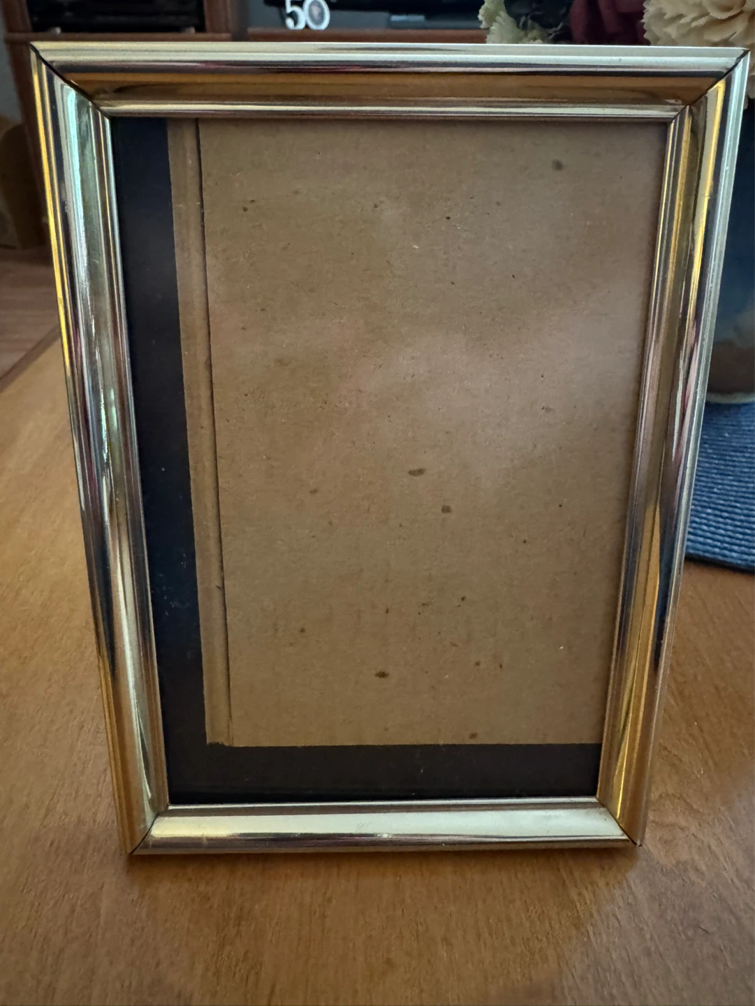 Gold Tone Picture Frame
