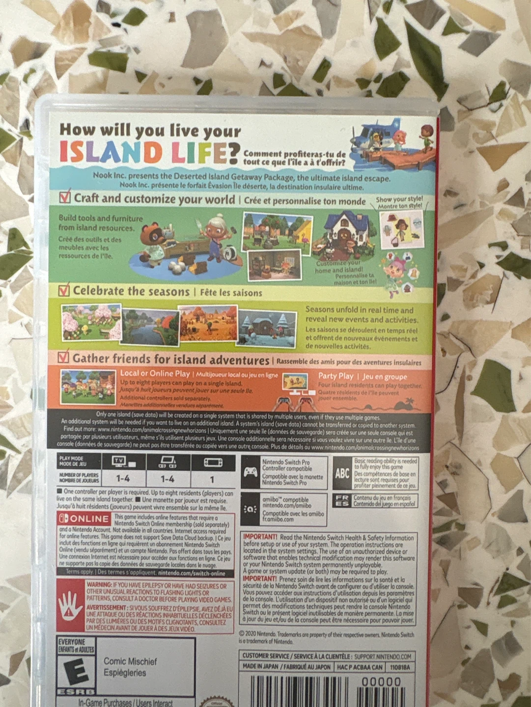 Nintendo Switch Animal Crossing: New Horizons Game - photo 2
