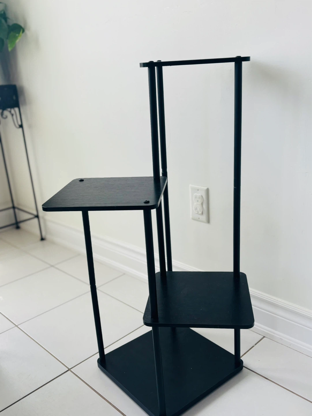 Black Tiered Plant Stand