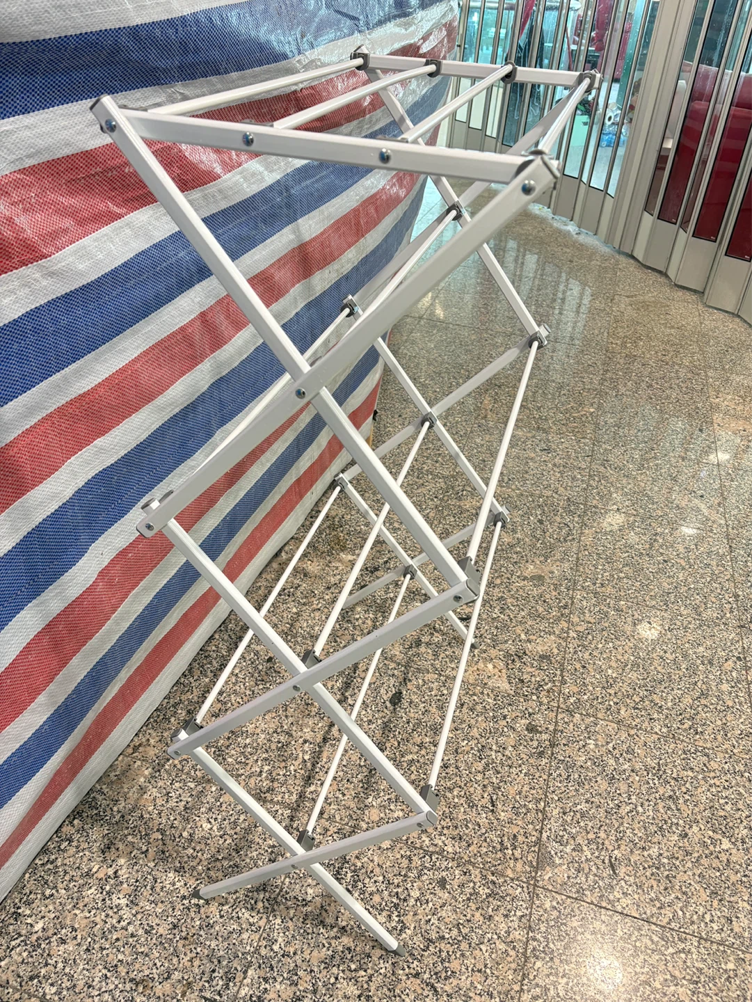 White Folding Drying Rack - photo 2