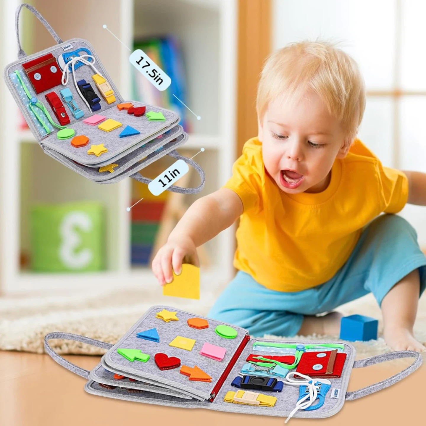 New Montessori Busy Board Book - photo 2