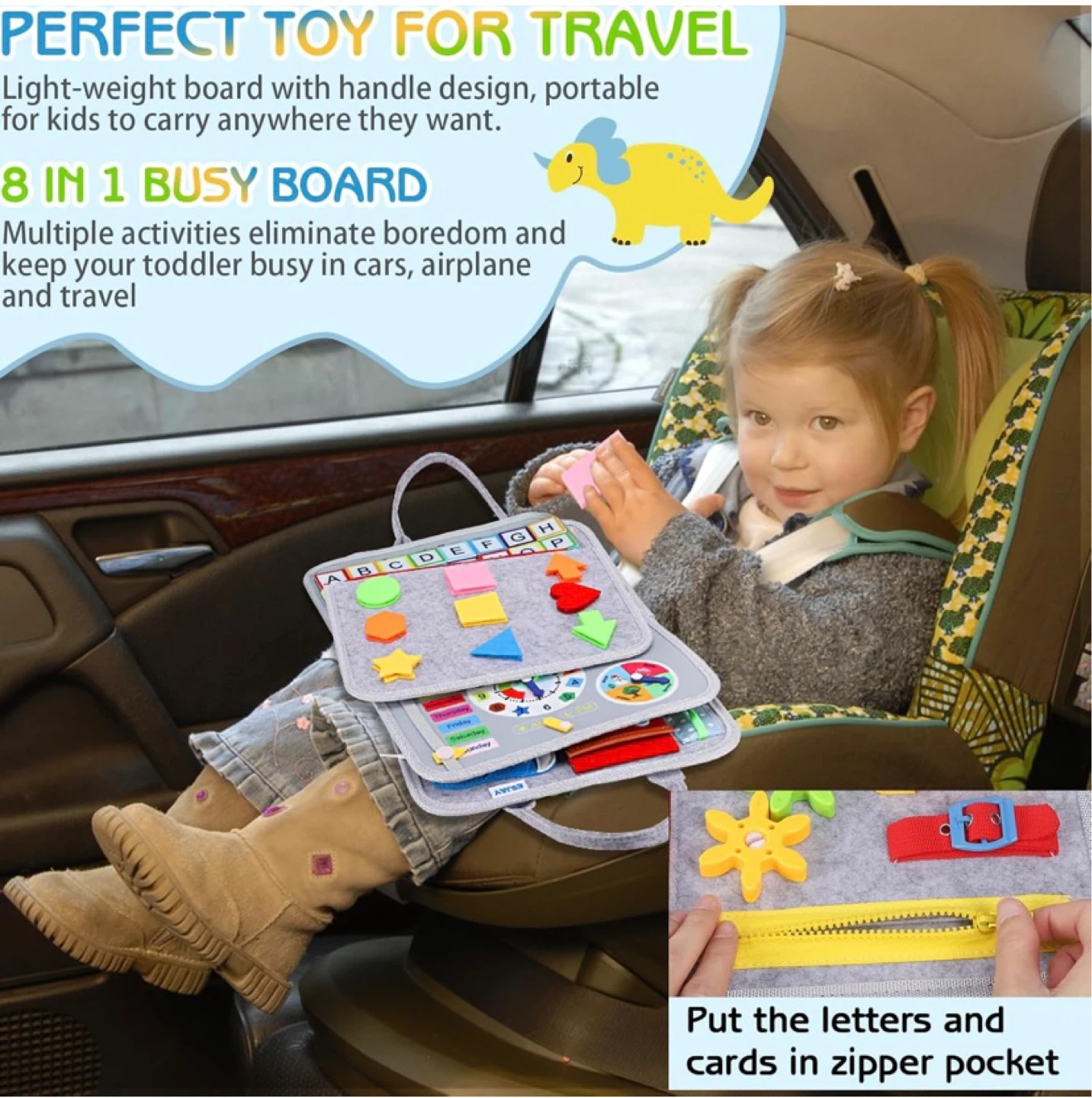 New Montessori Busy Board Book - photo 5