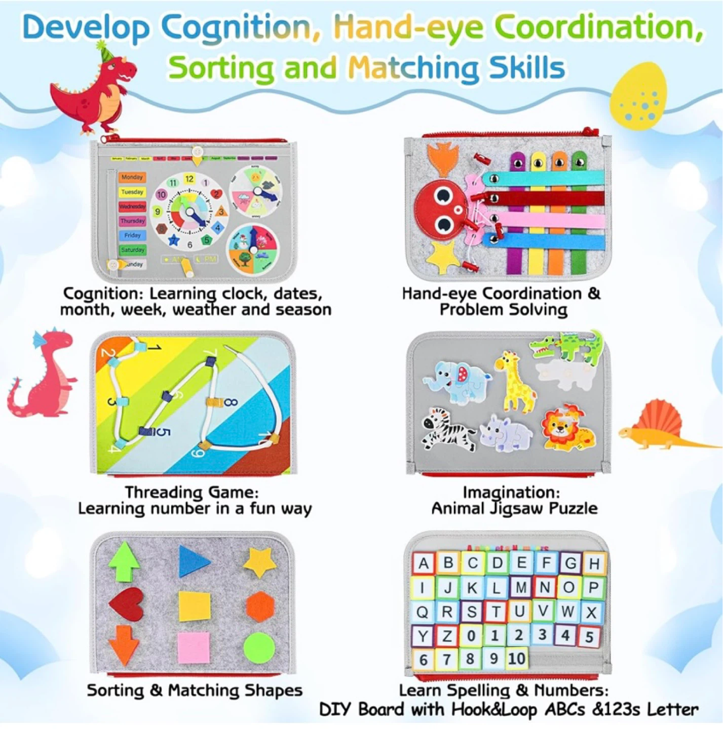 New Montessori Busy Board Book - photo 4