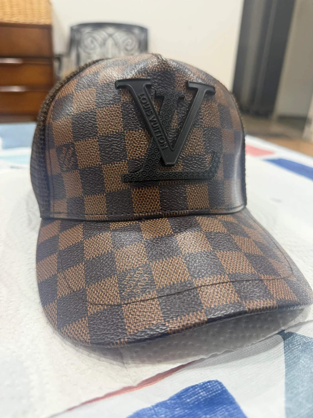Authentic Louis Vuitton Monogram Trucker Hat