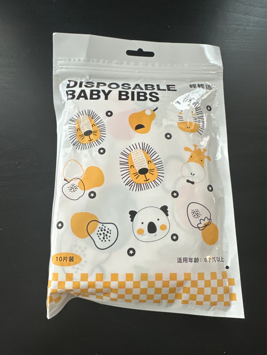 Disposable Baby Bibs - Pack of 10