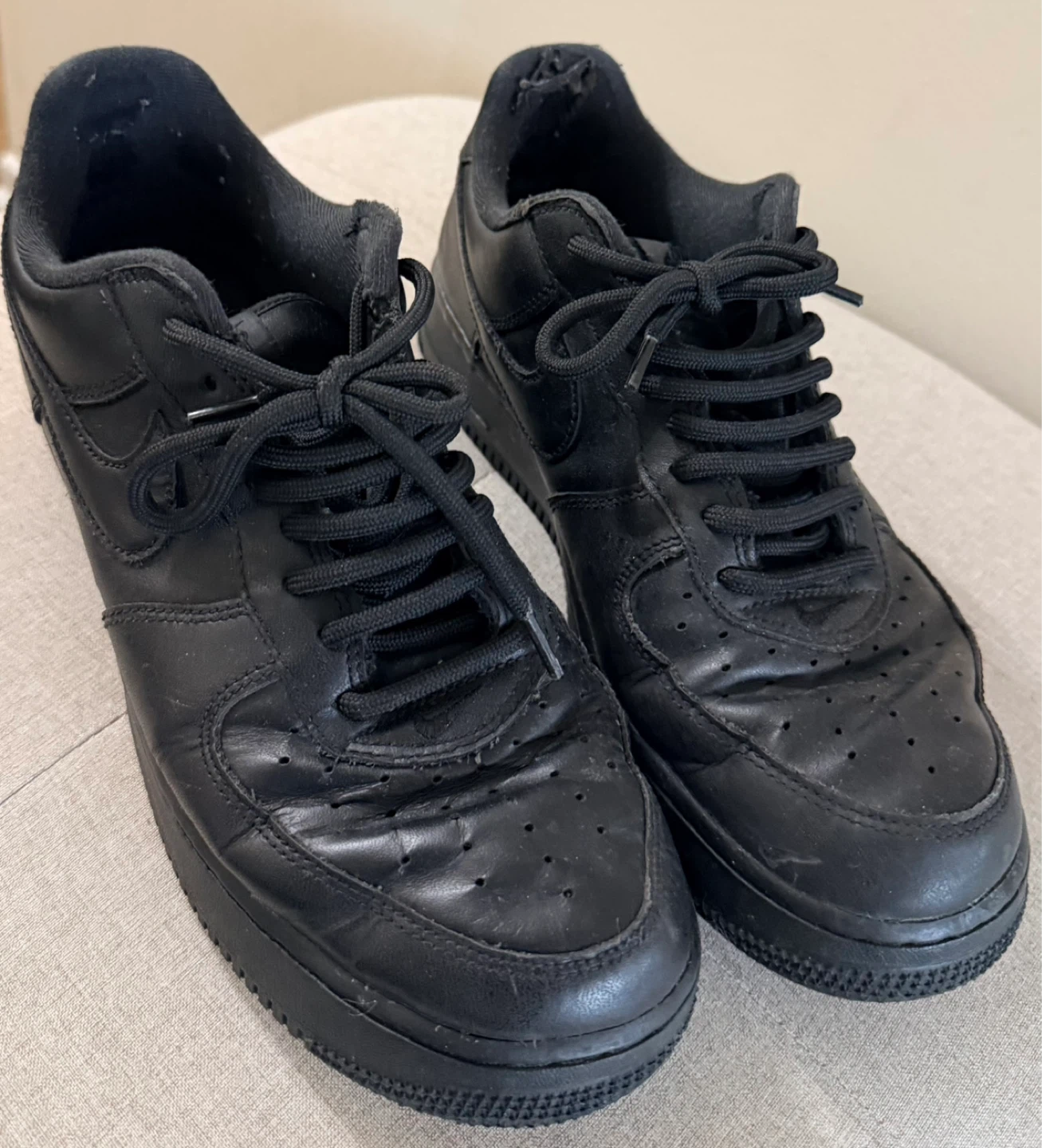 Nike Air Force 1 Supreme Black - photo 2