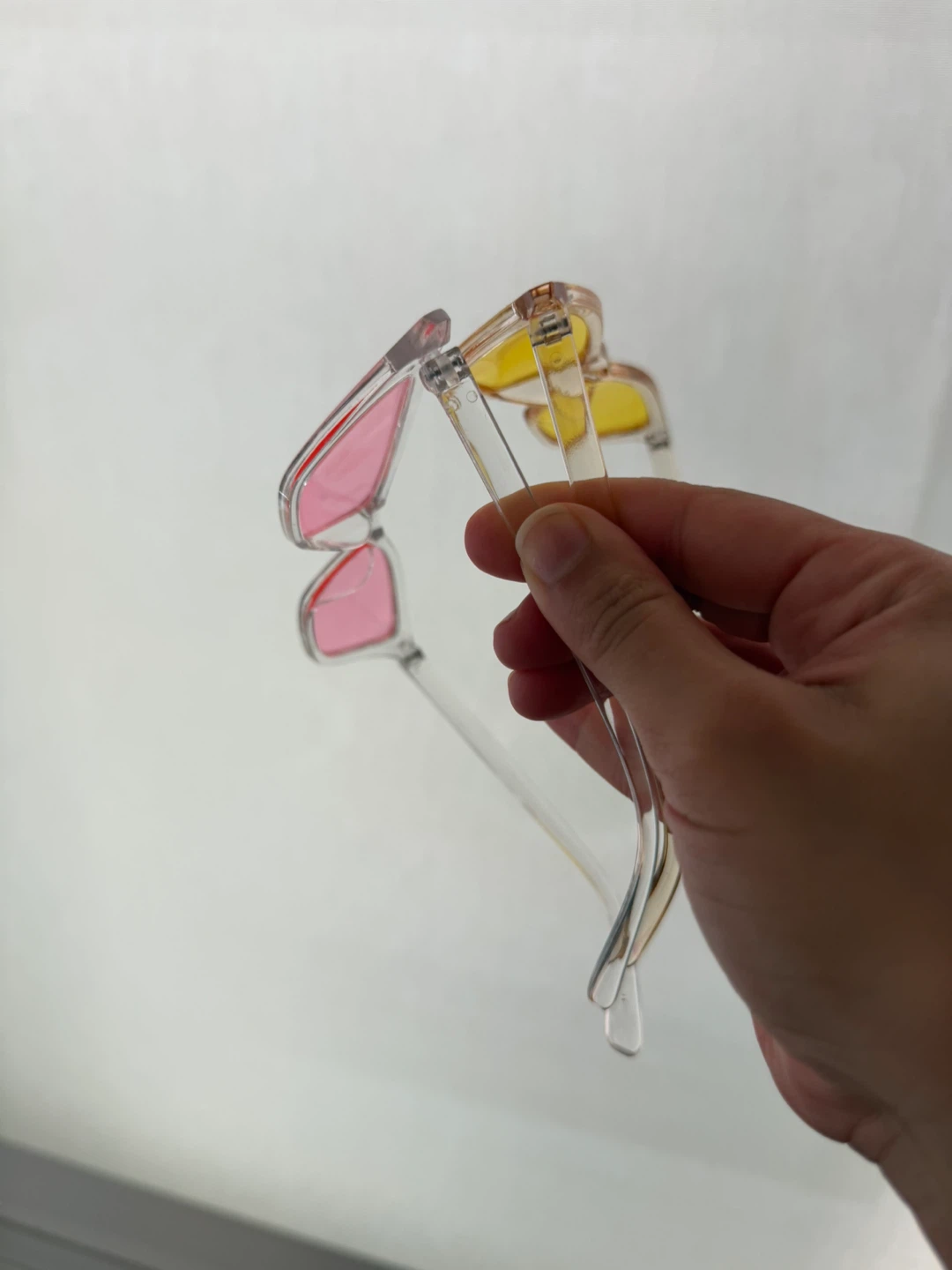 2 Pairs of Sunglasses - Pink and Yellow Lenses - photo 3