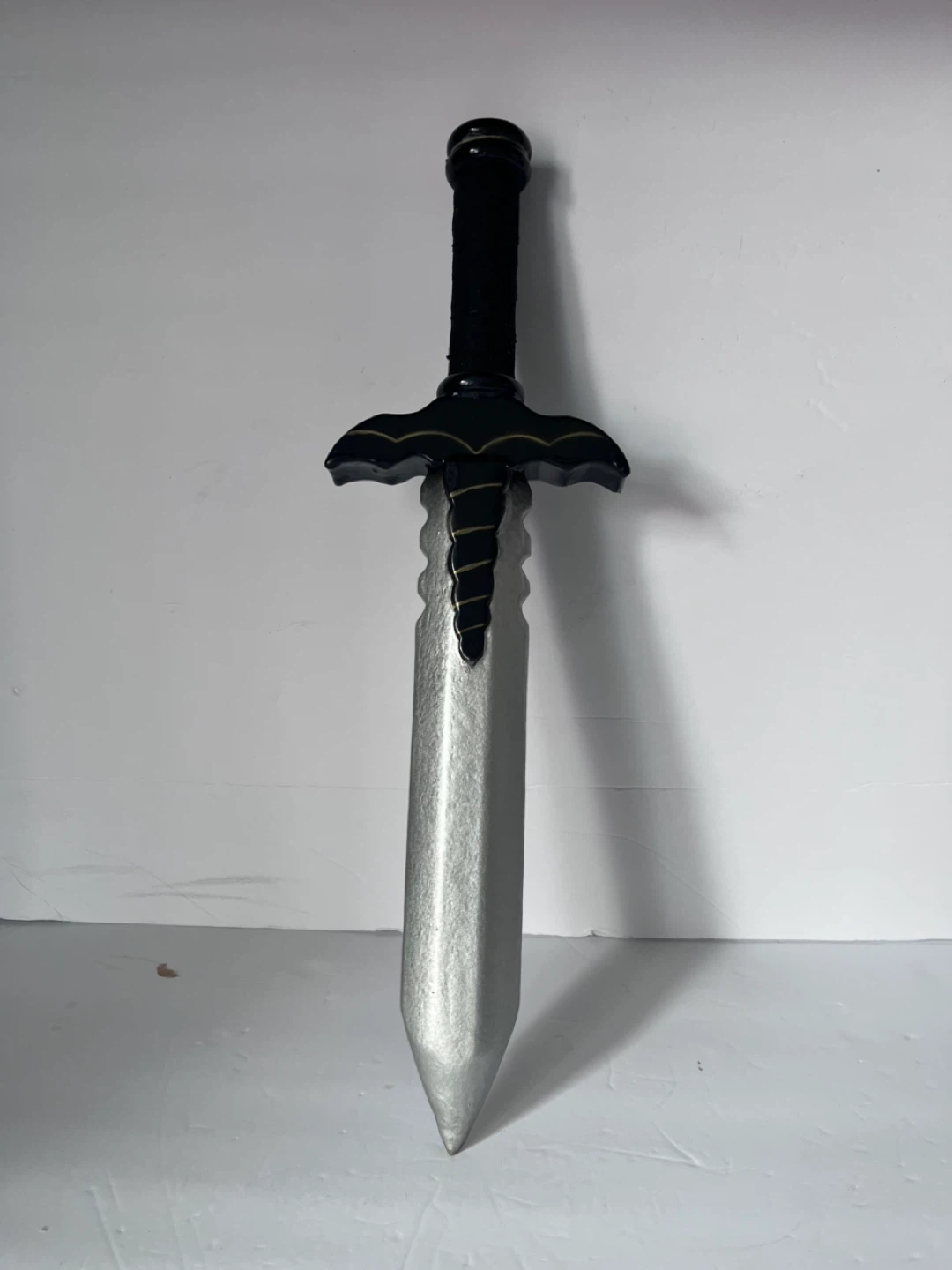 Gilded Bat Foam Dagger Sword Prop toy 17”