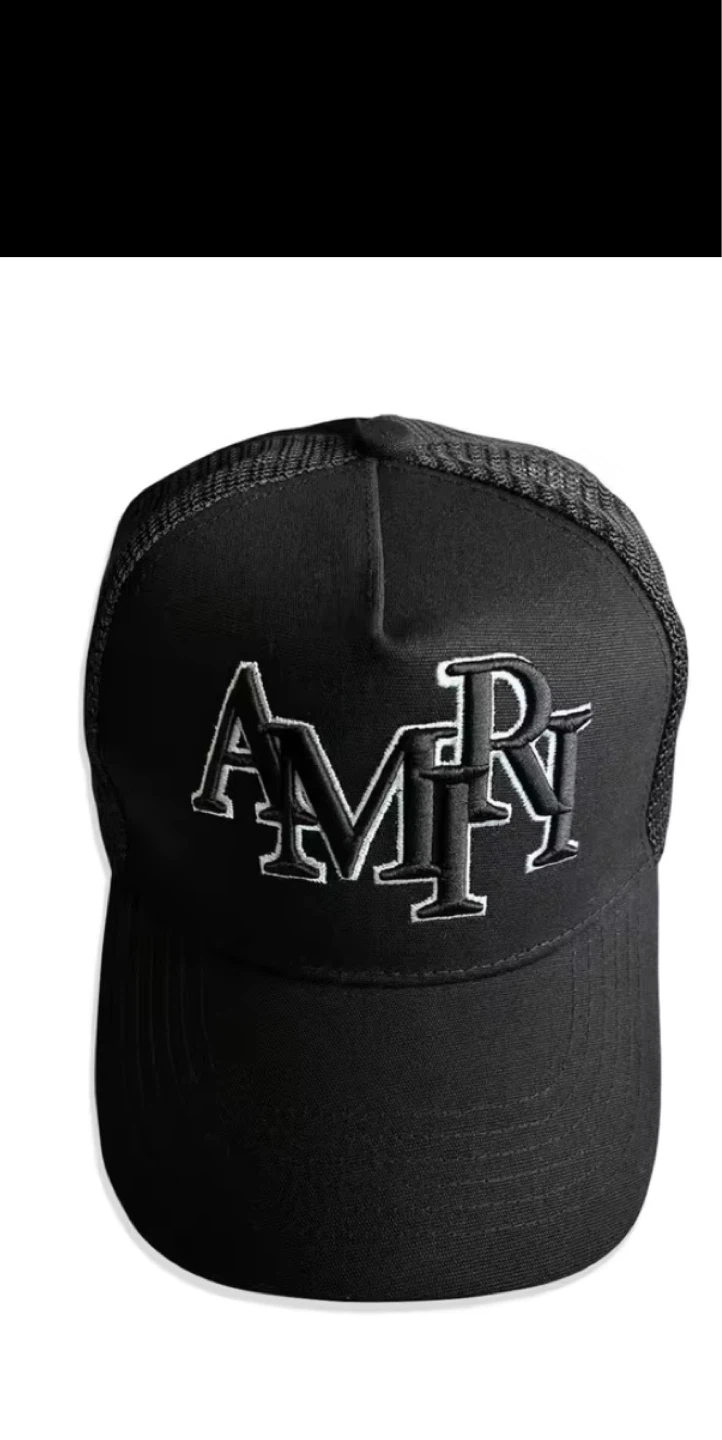 AMIRI Trucker Hat - Black - photo 4