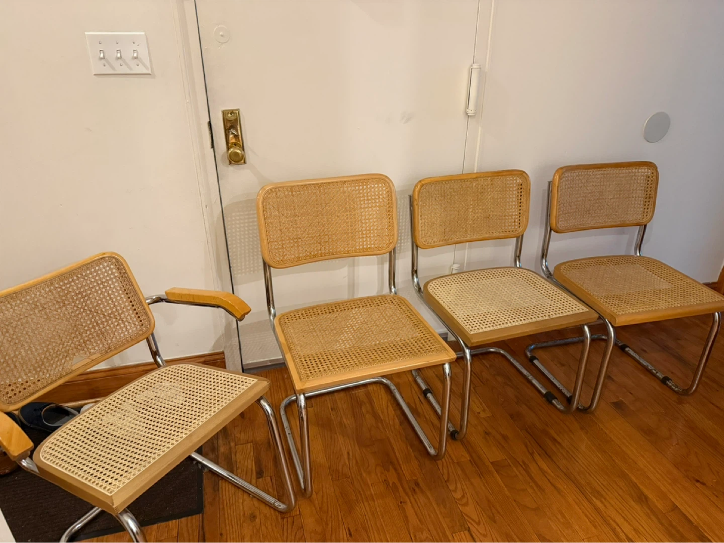 4 Cesca style dinning chairs - price of 3