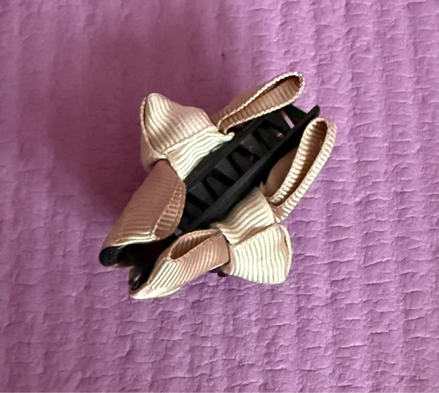 ⚽️Gold Bow Hair Claw Clip - photo 2