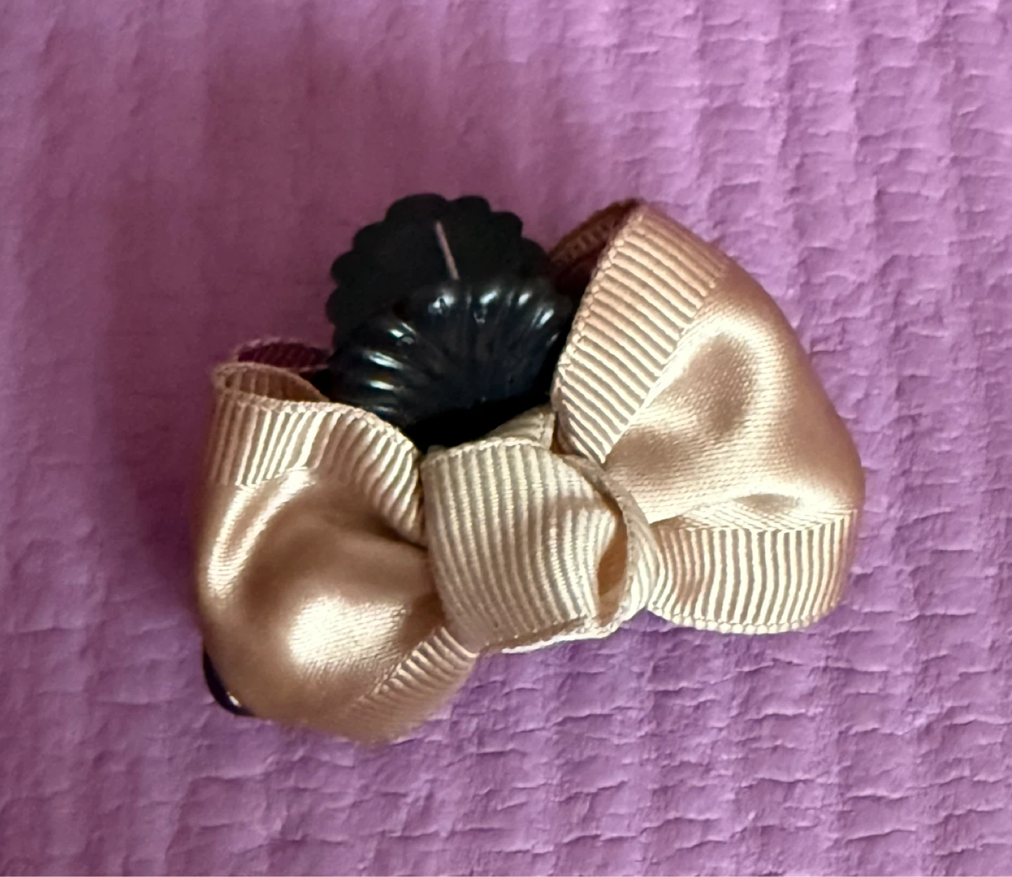⚽️Gold Bow Hair Claw Clip - photo 3