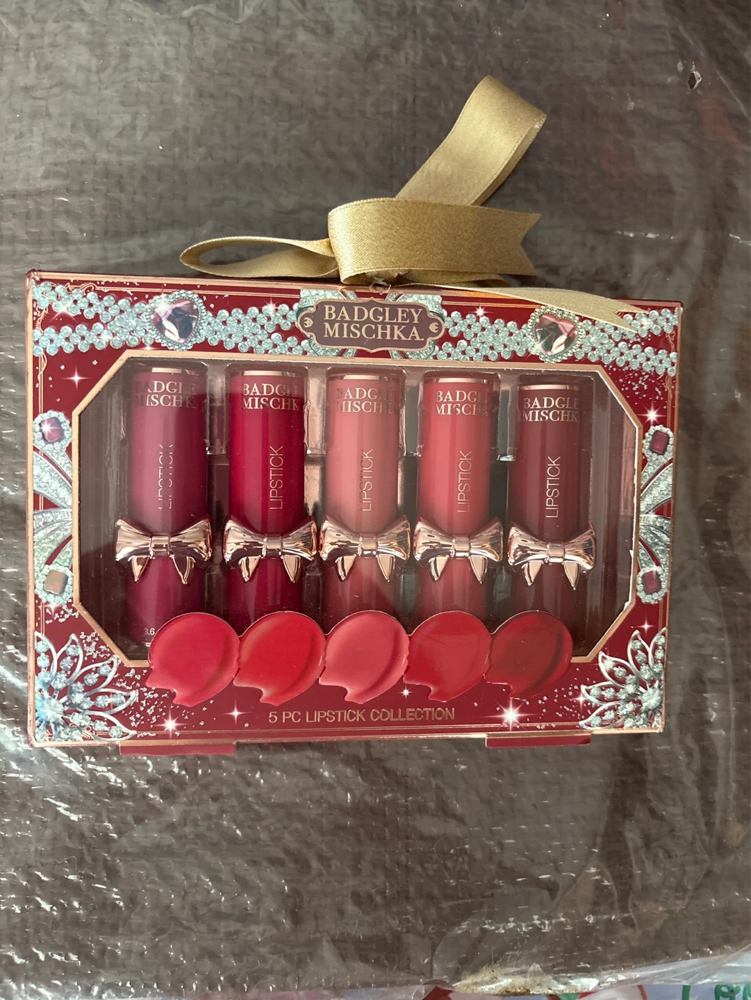 ⚽️ Badgley Mischka 5 Pc Lipstick Collection Set - photo 4