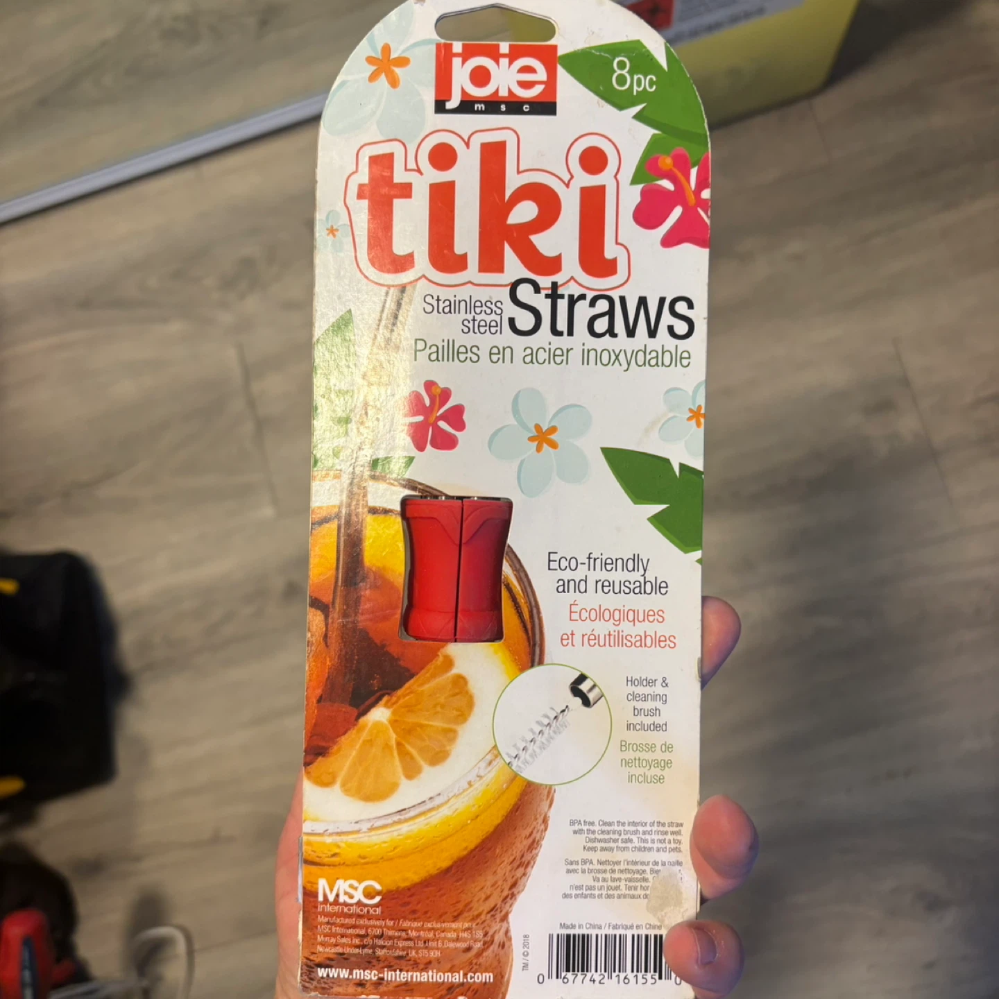 Joie Stainless Steel Tiki Straws Set - photo 2