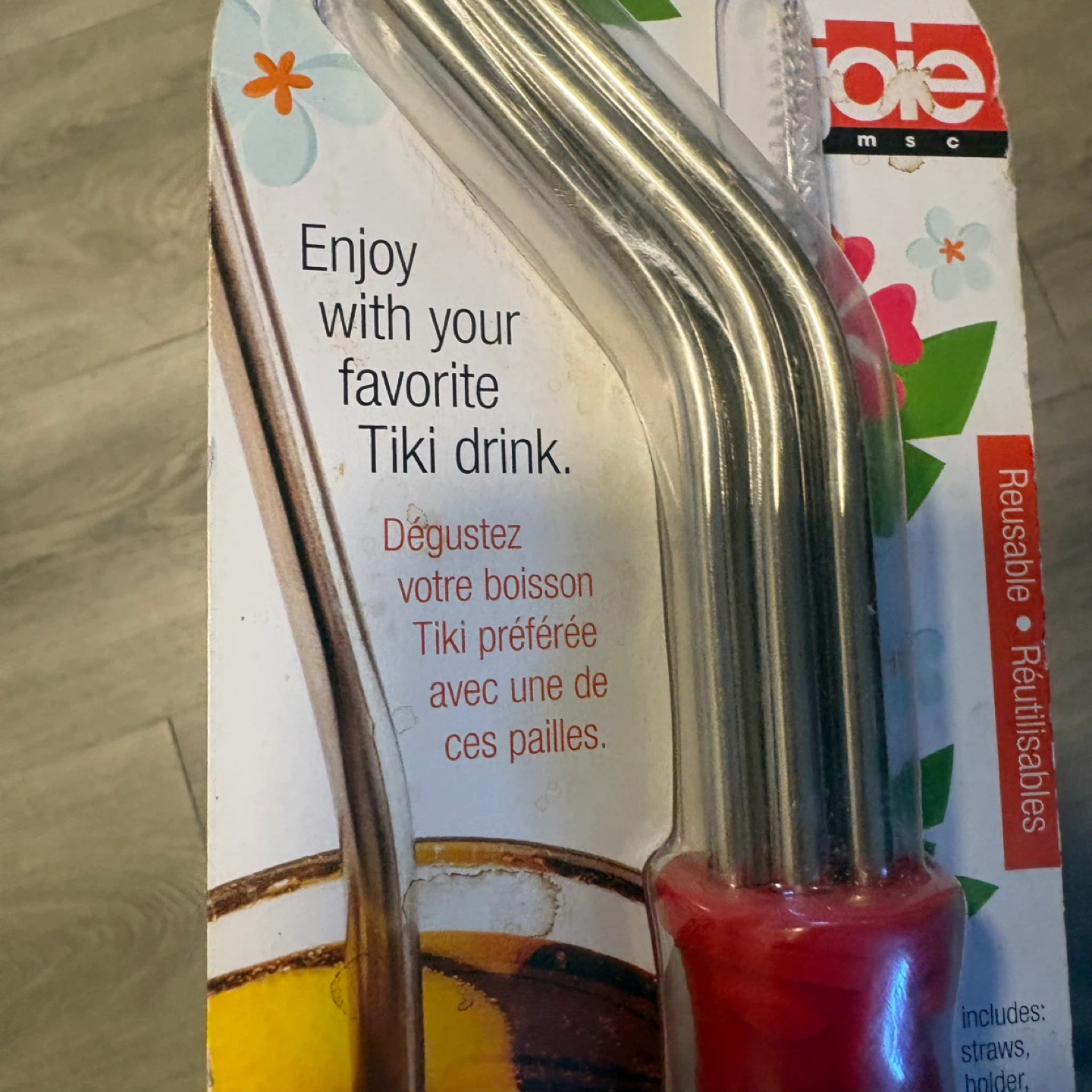 Joie Stainless Steel Tiki Straws Set - photo 4