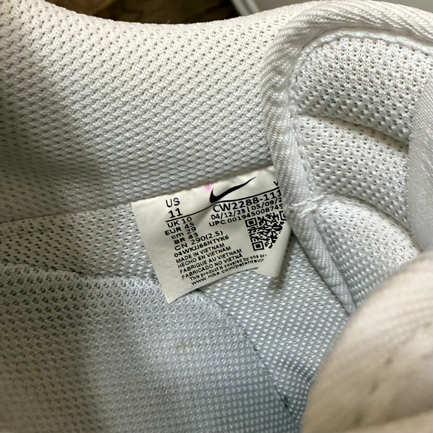 Nike Air Force 1 Low White Men's Sneakers - photo 2