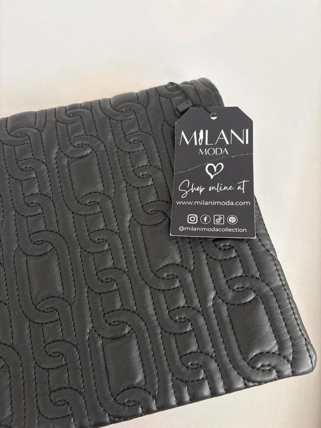 Milani Black and Gold Purse - photo 2