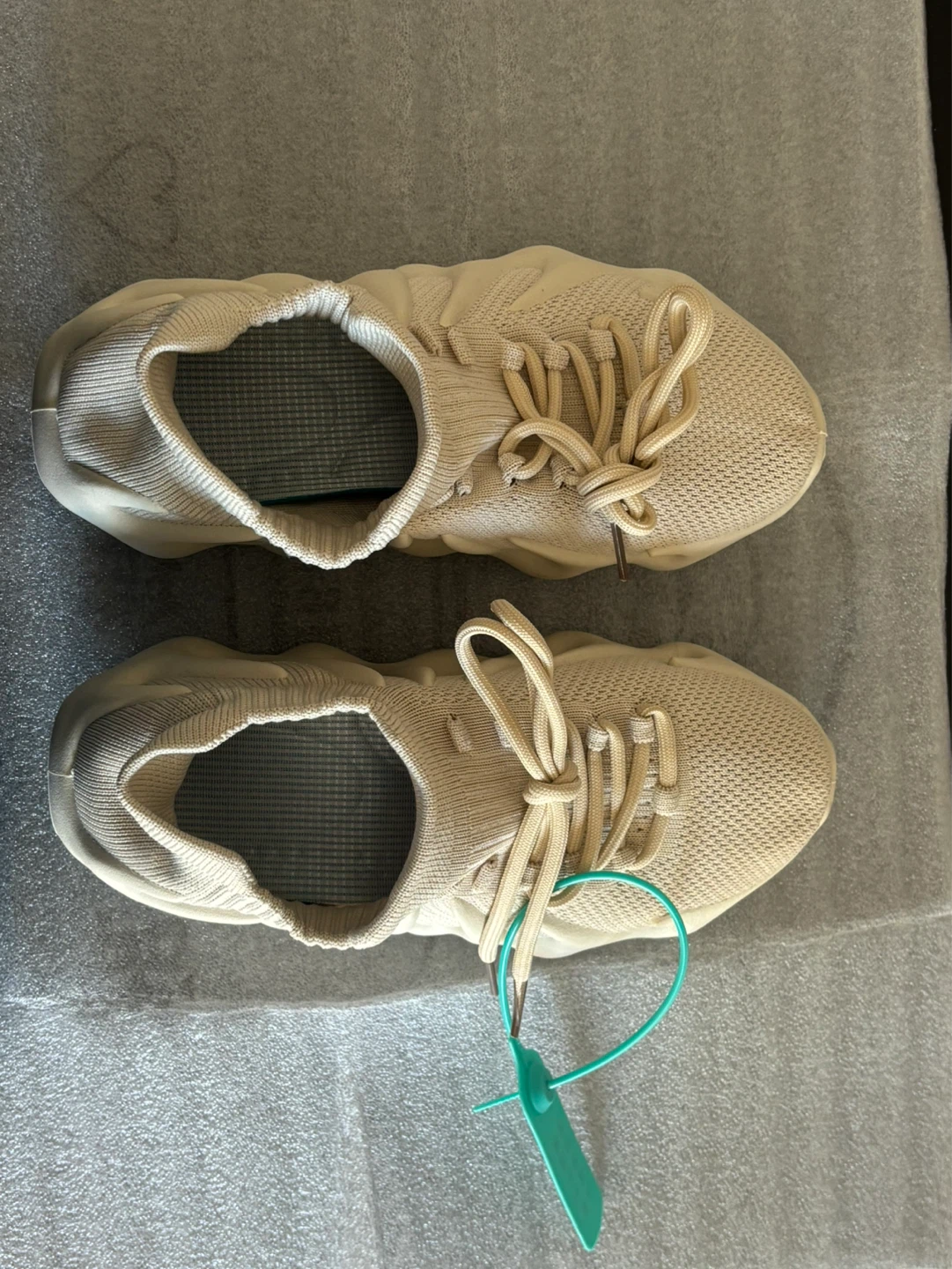 New Beige Knit Sneakers size 6