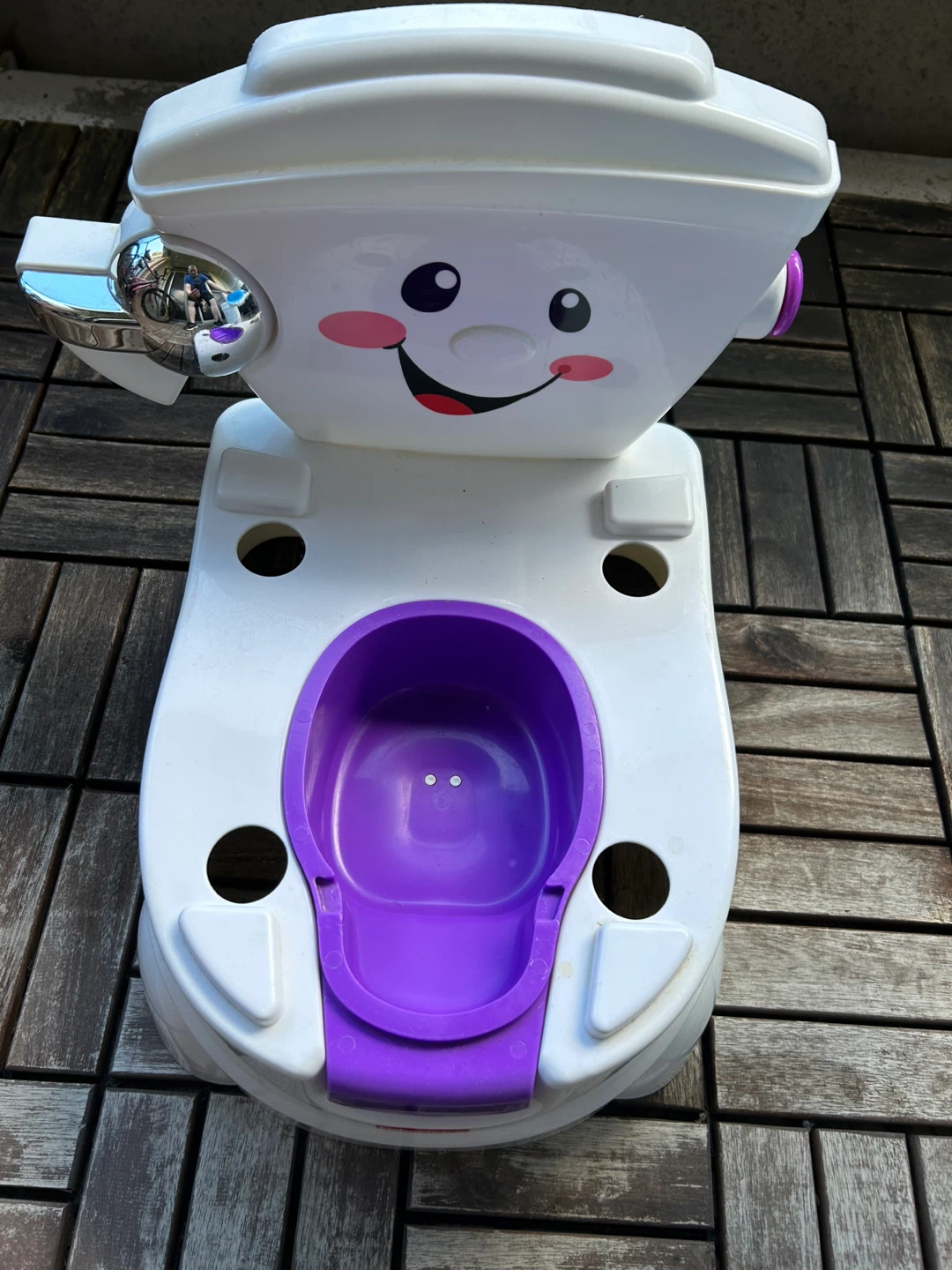 Used Fisher-Price Potty Training Toilet - photo 3