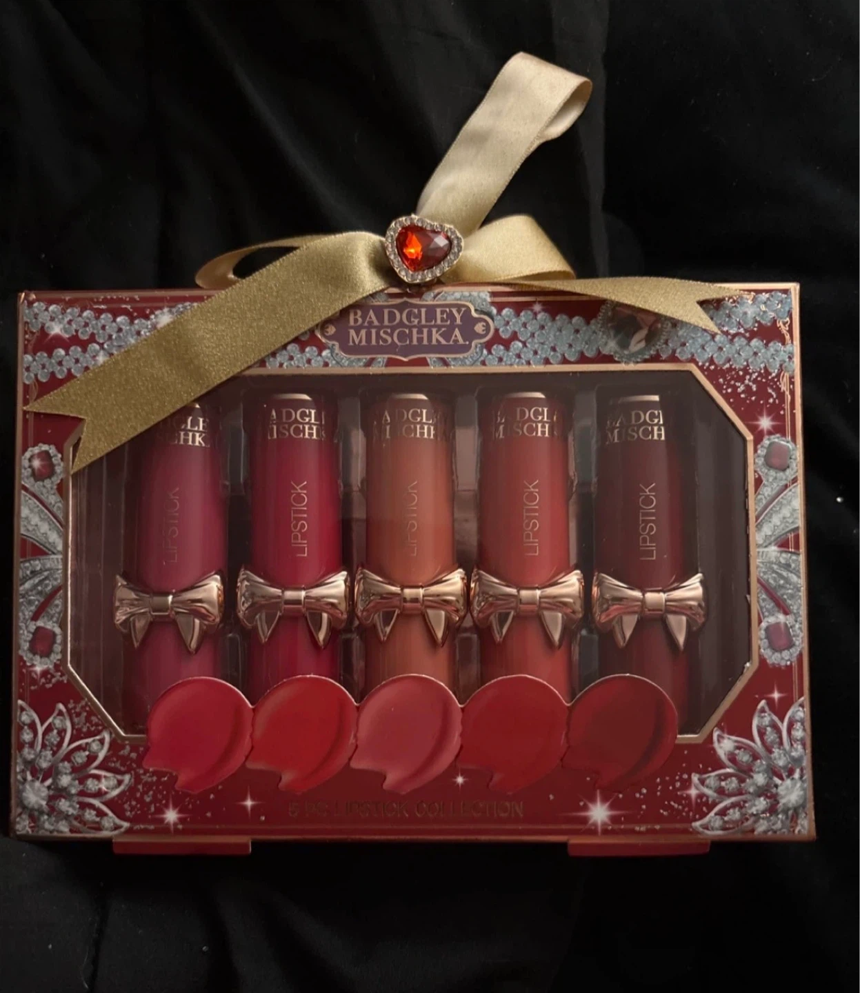 ⚽️ Badgley Mischka 5 Pc Lipstick Collection Set - photo 5
