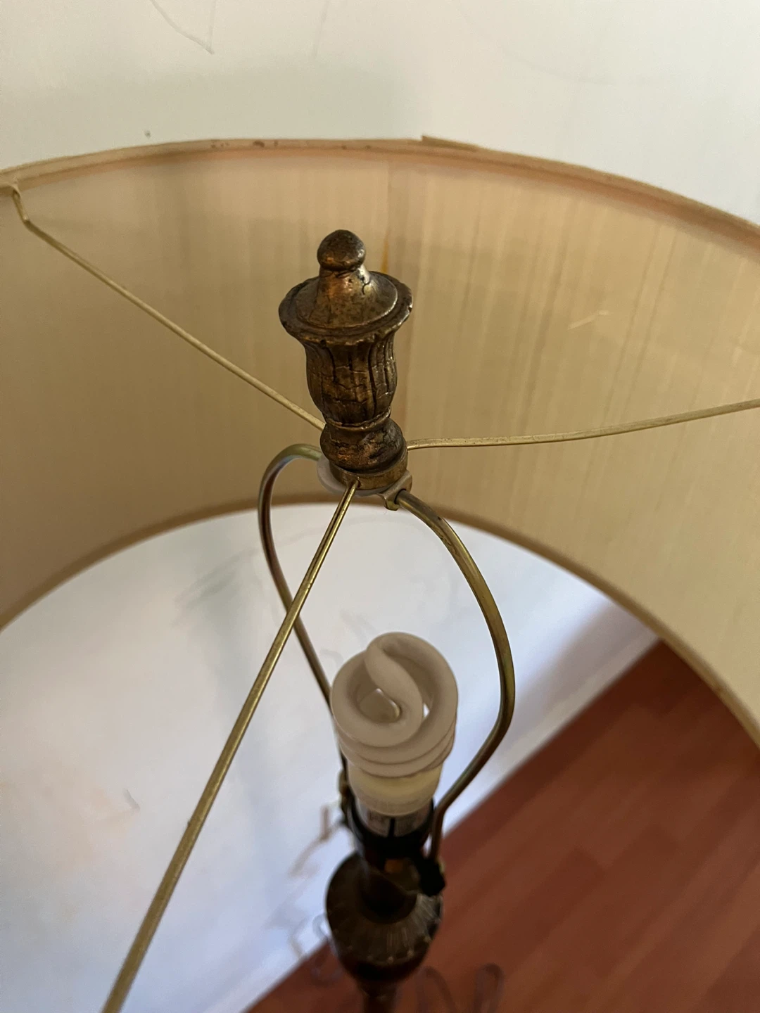 Vintage bronze Floor Lamp - photo 5