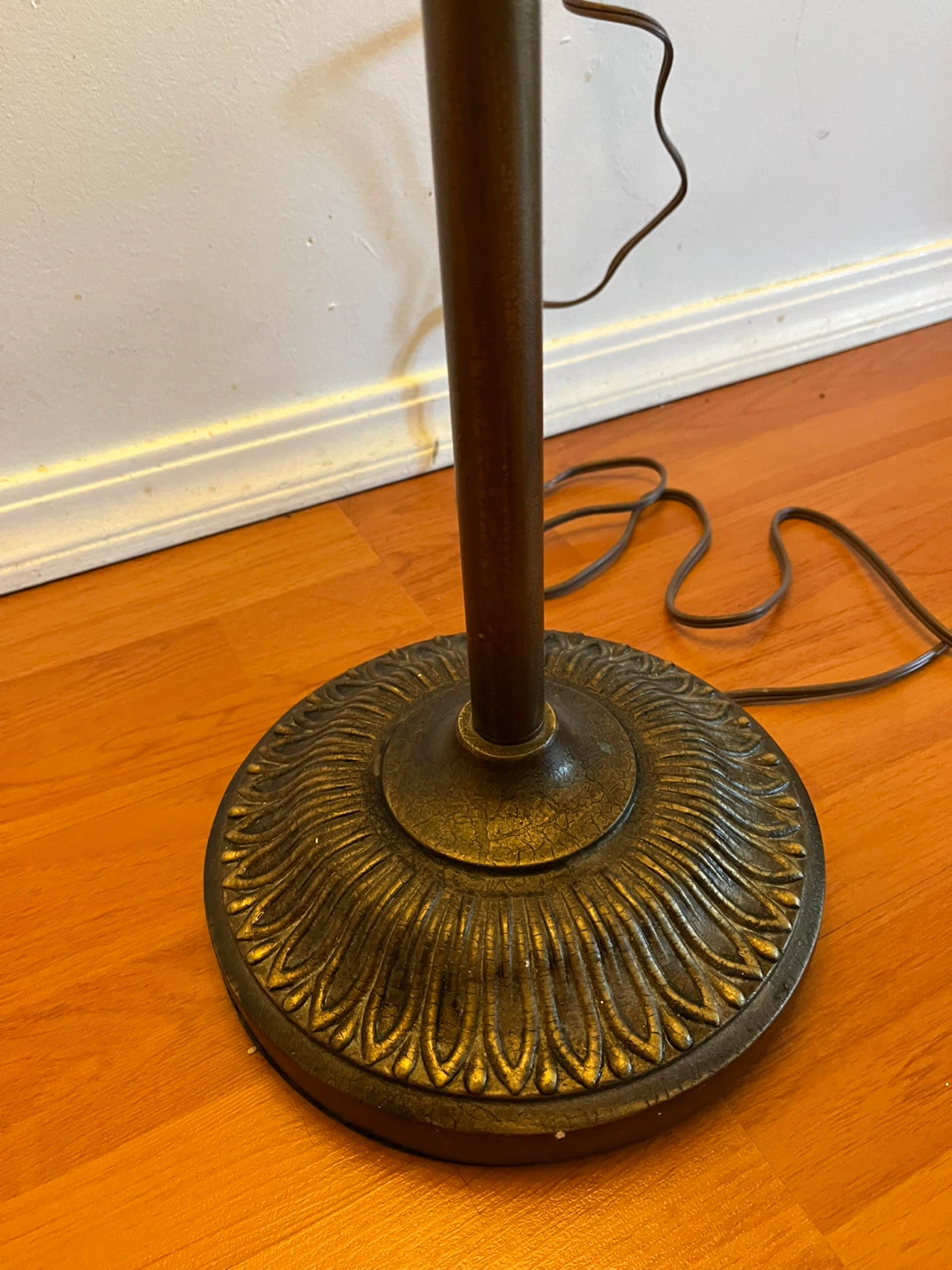 Vintage bronze Floor Lamp - photo 4