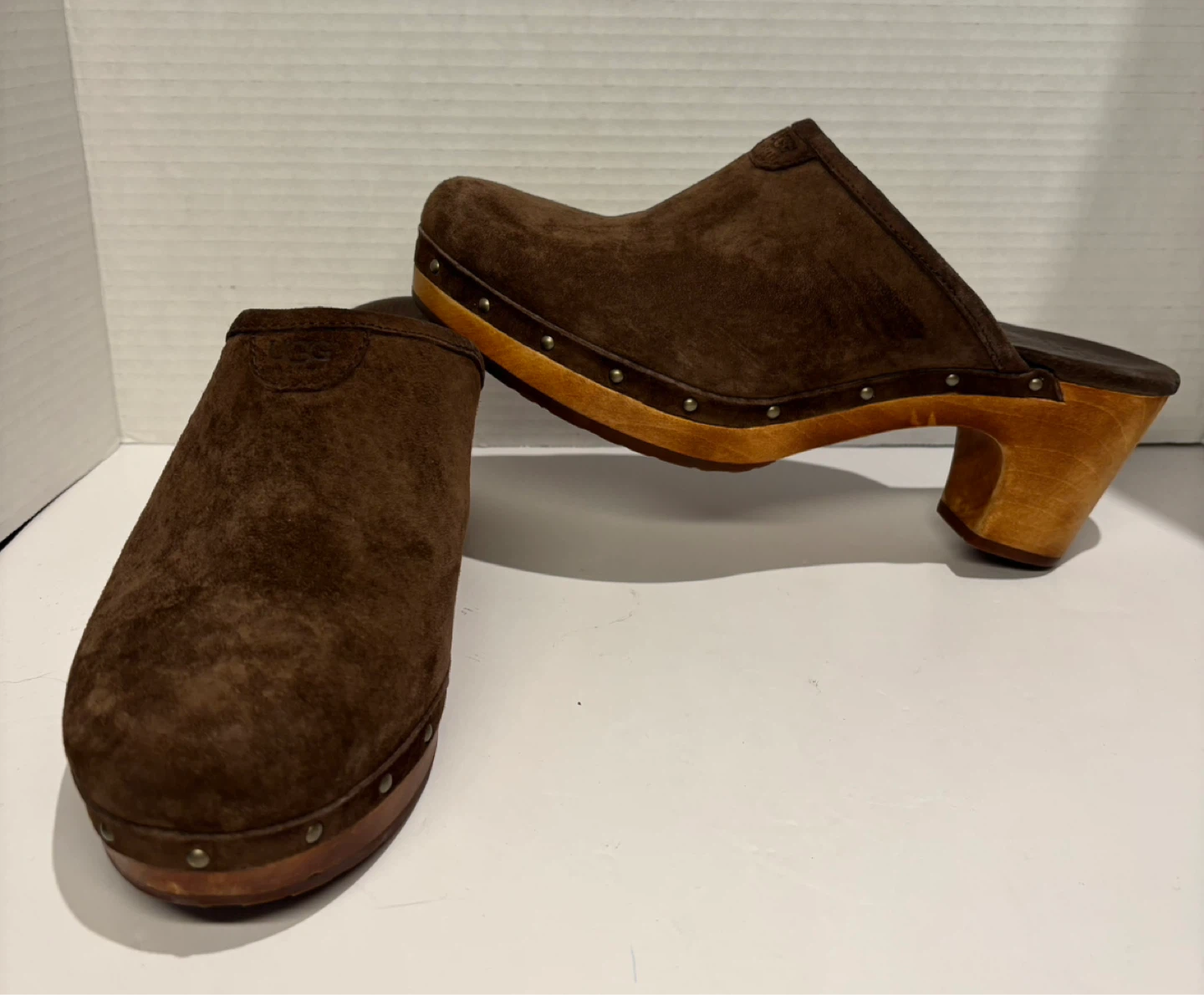 UGG Suede Clogs Size 10
