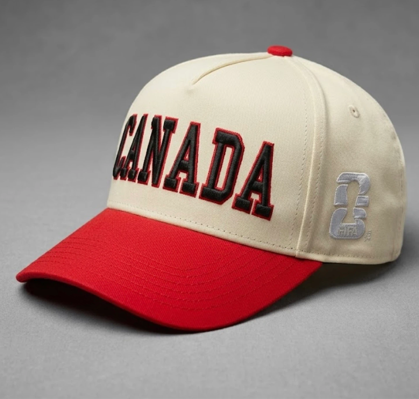 Canada Baseball Cap, FIFA edition - Cream and Red - photo 3