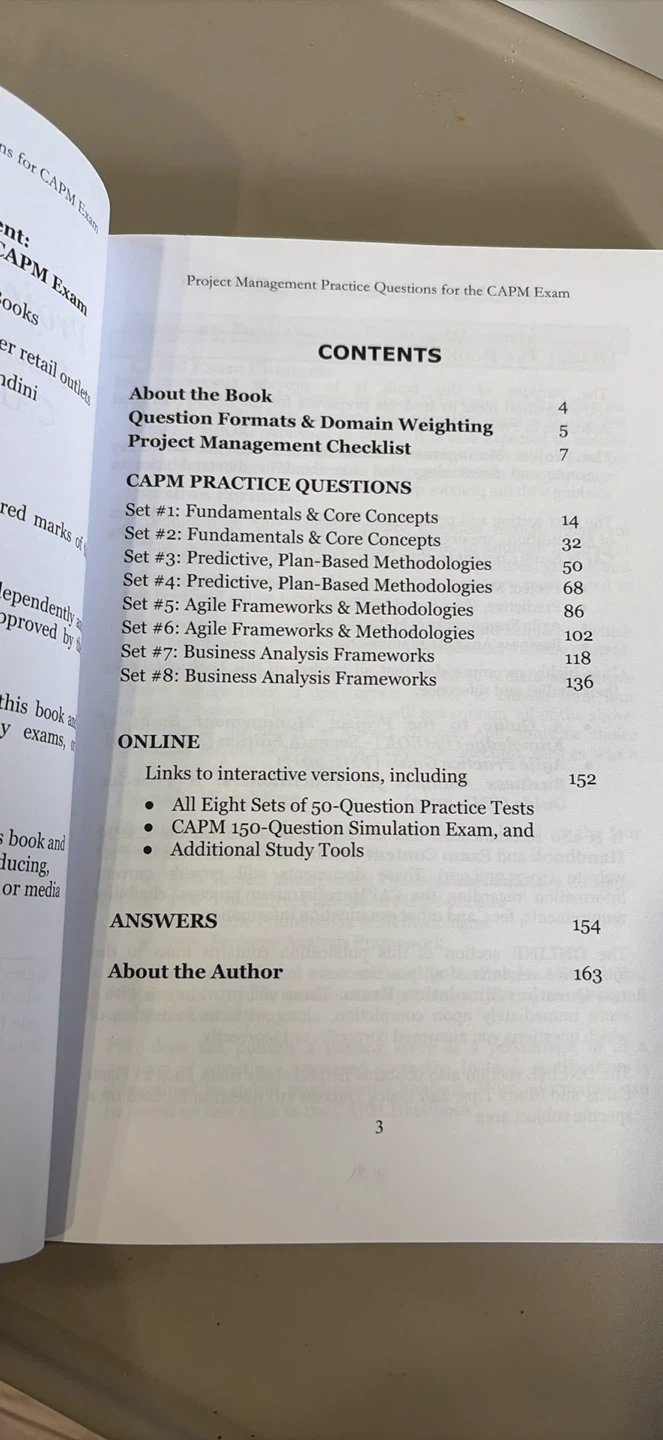 Project Management: Practice Questions for the CAPM Exam - photo 3