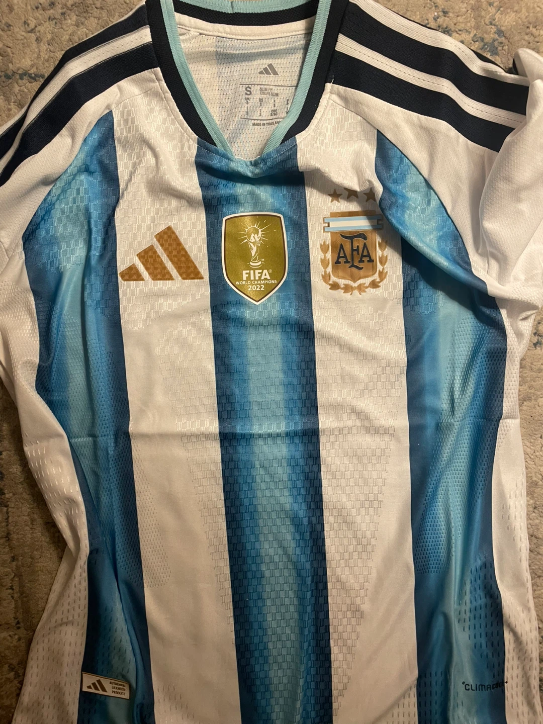 Adidas Argentina FIFA World Cup Champions Soccer Jersey - photo 4