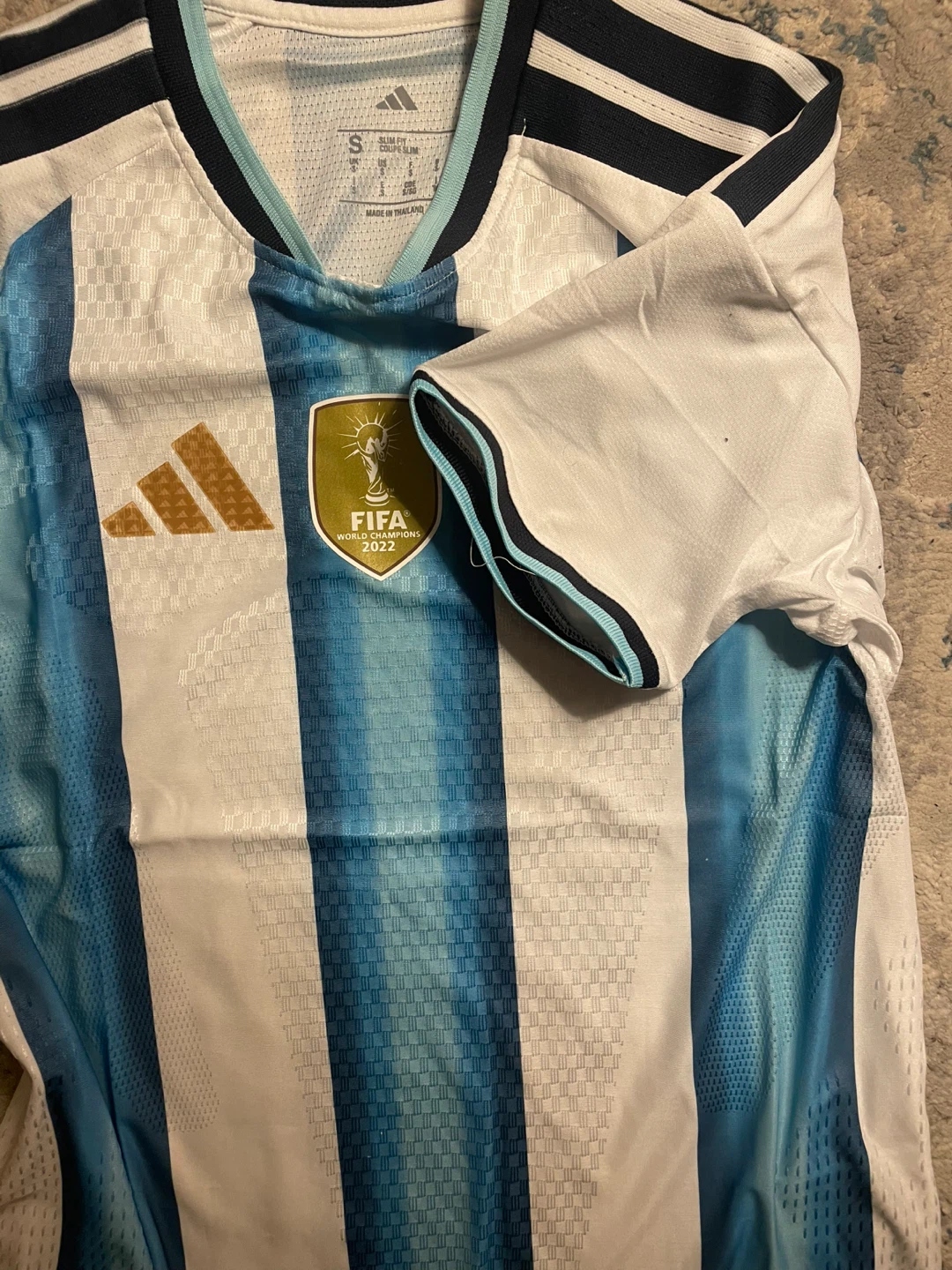 Adidas Argentina FIFA World Cup Champions Soccer Jersey - photo 2