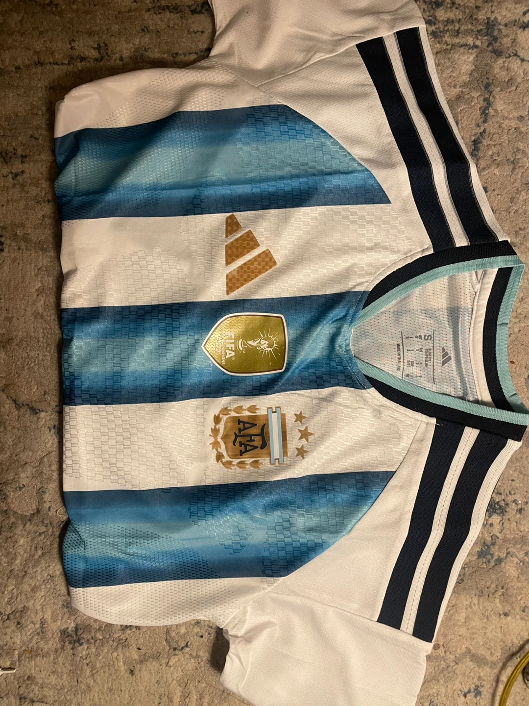 Adidas Argentina FIFA World Cup Champions Soccer Jersey - photo 5