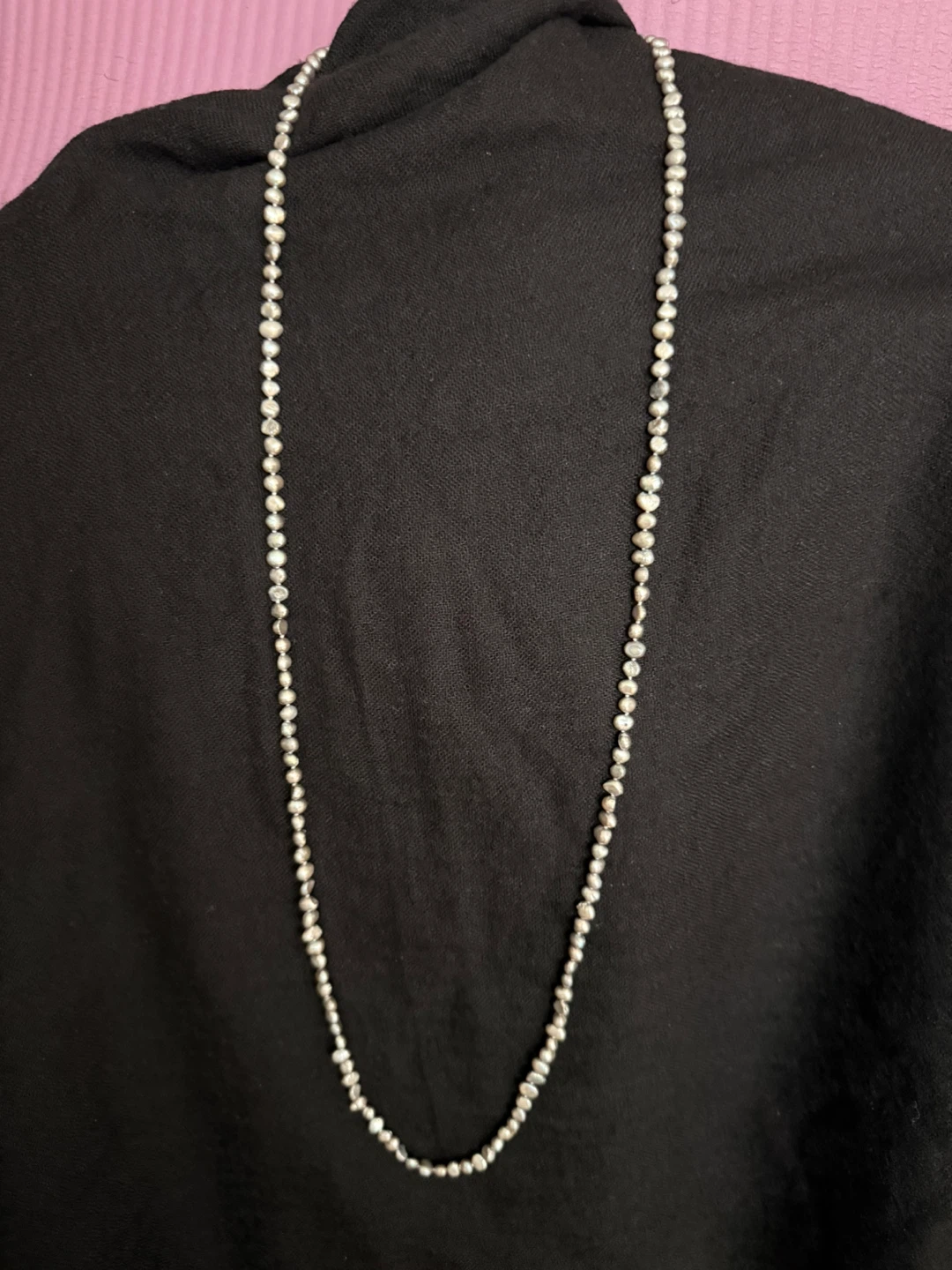 ⚽️ 6 different pearl Beaded Necklaces - photo 3