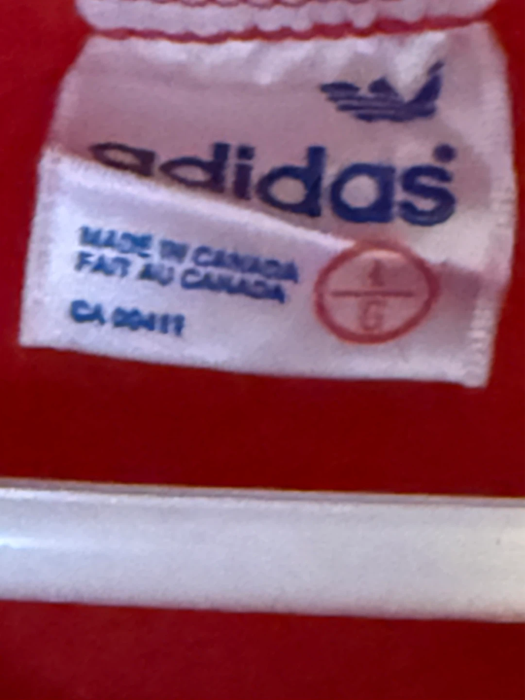 1980’s Red Adidas Athletics Hoodie - photo 2